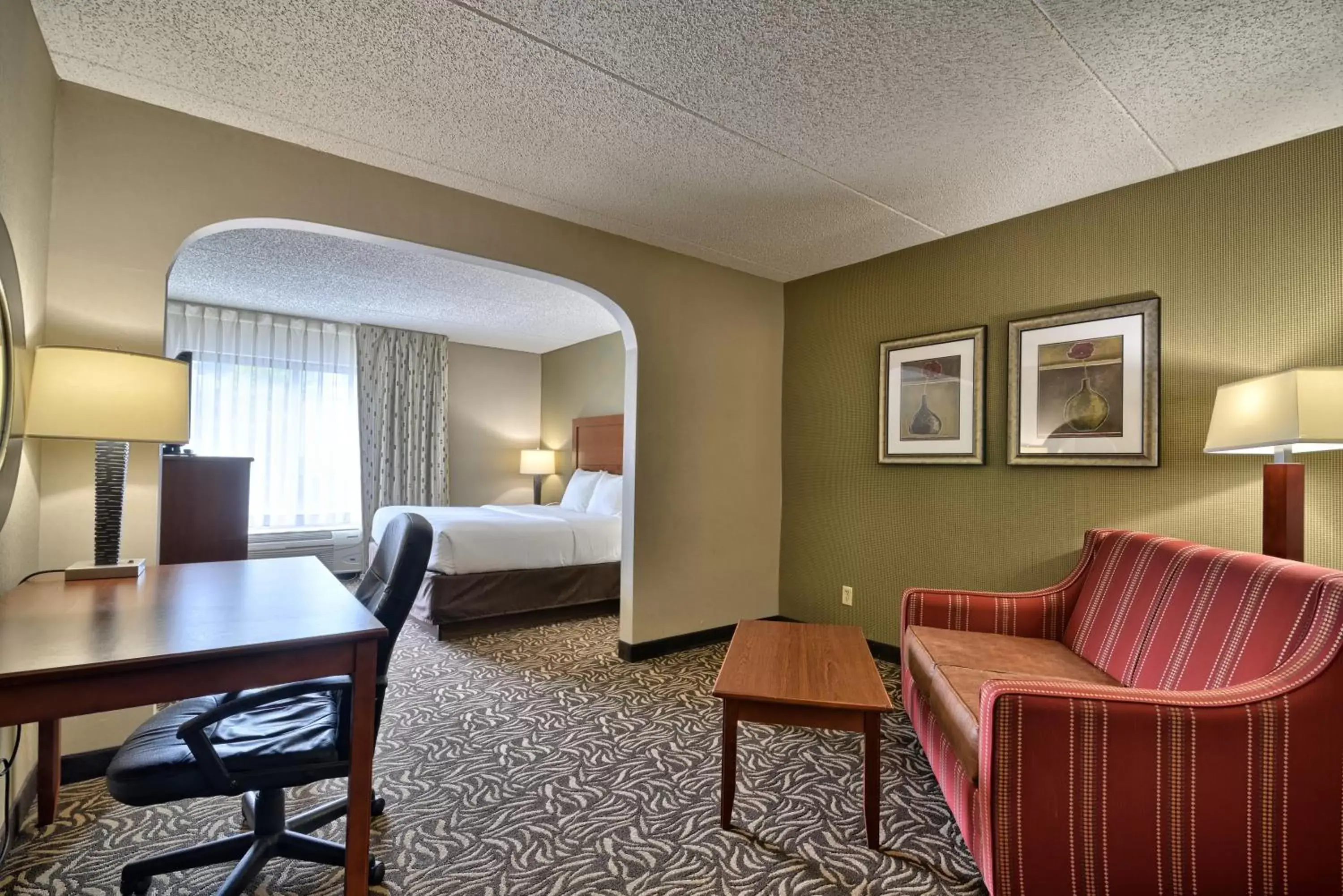 Seating Area in Clarion Inn & Suites - University Area