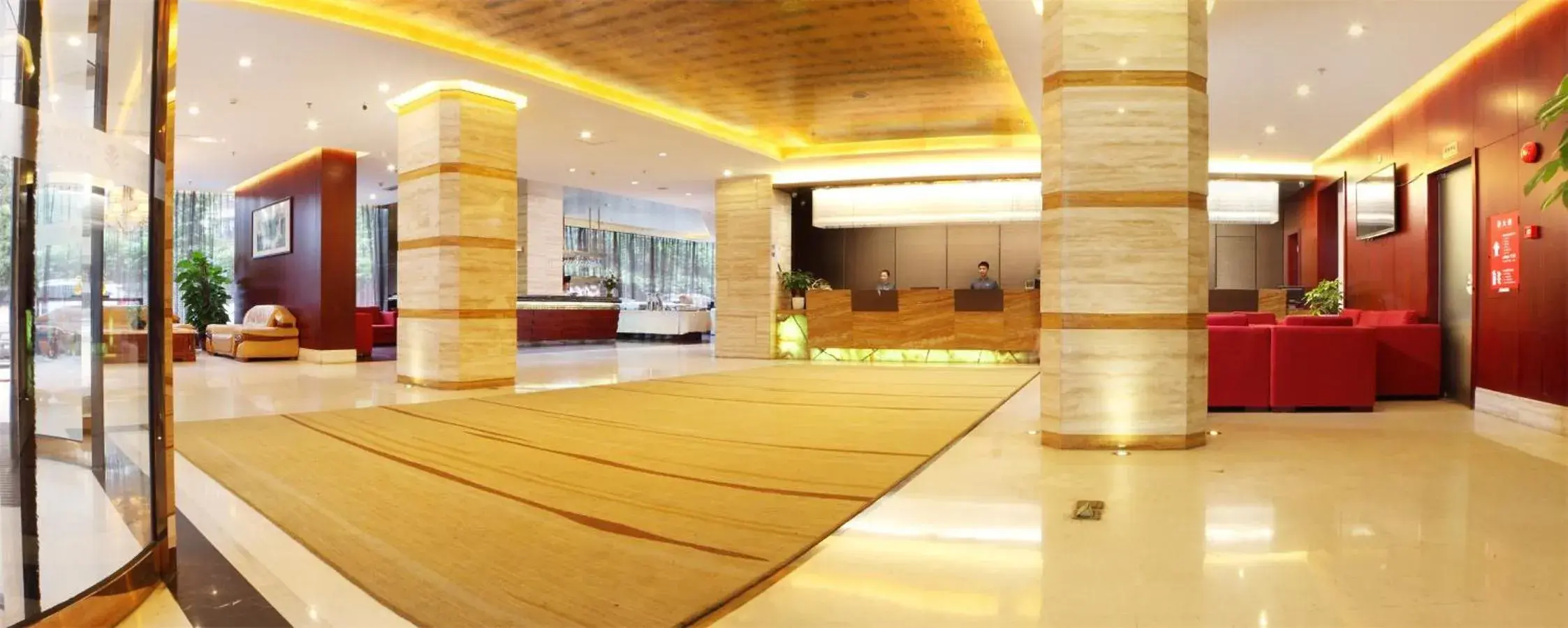 Lobby or reception in Guangzhou Shi Liu Hotel Lobby or reception in Guangzhou Shi Liu Hotel
