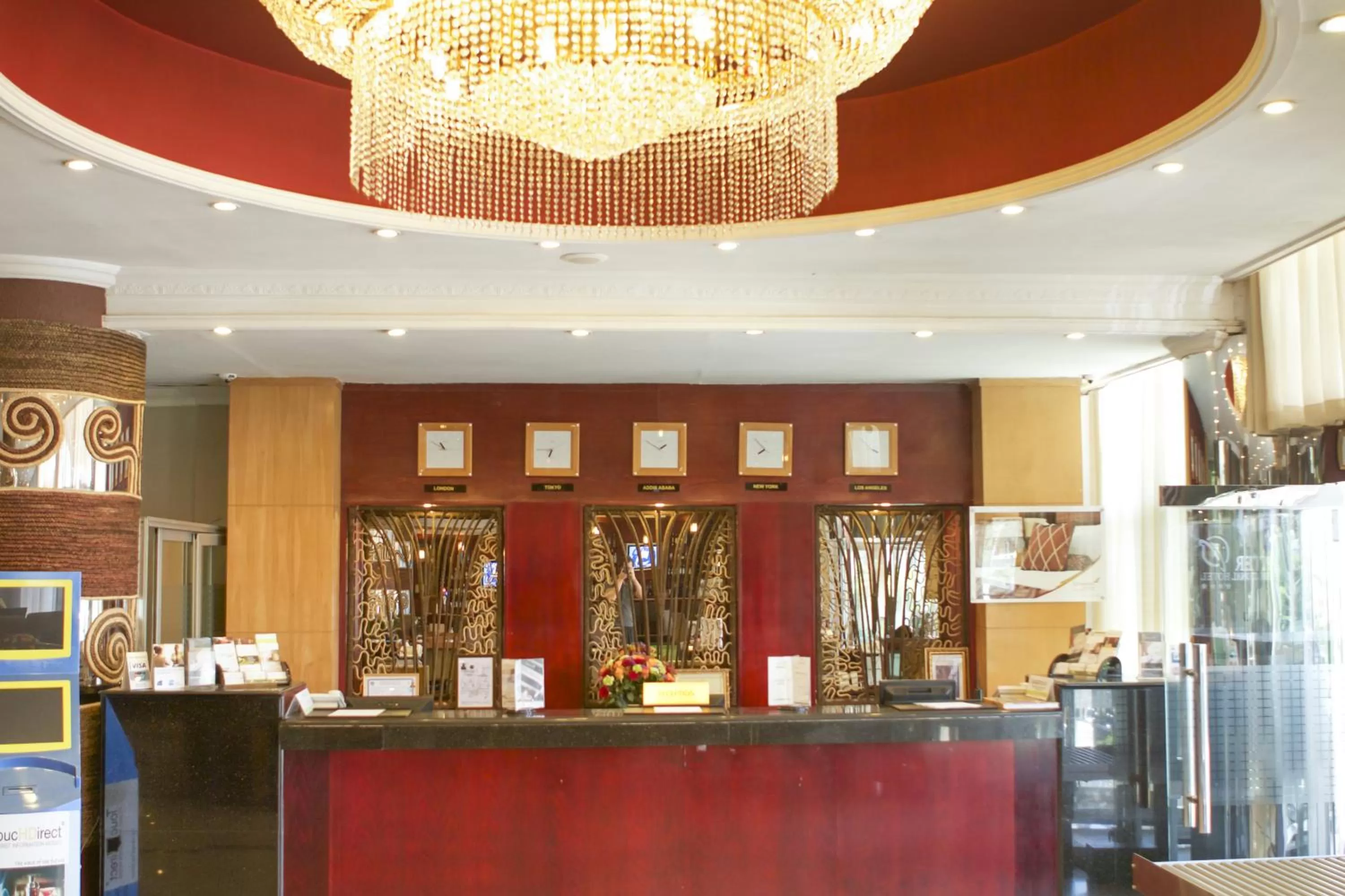 Lobby or reception in Jupiter International Hotel - Bole