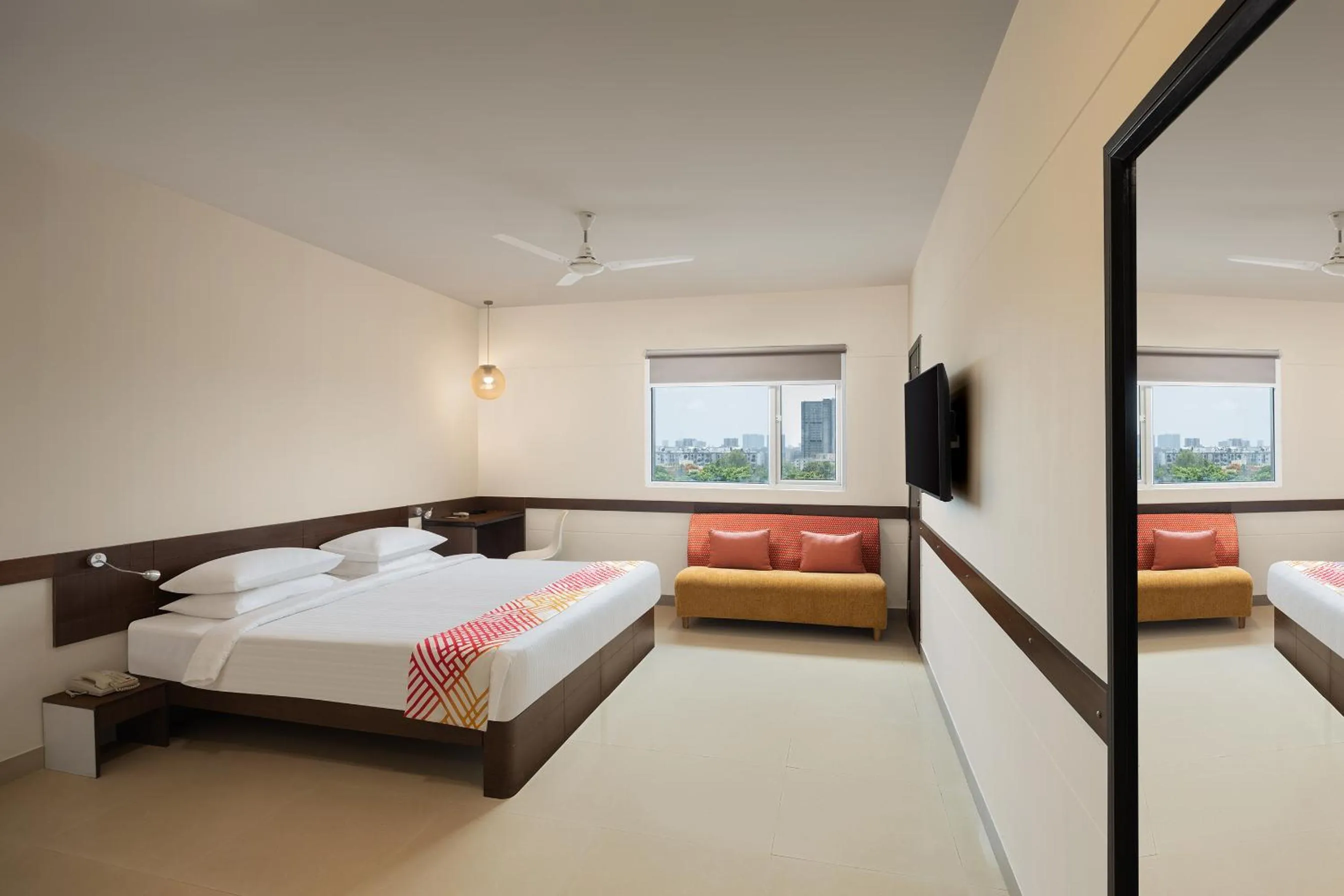 Bathroom, Bed in Ginger Mumbai Andheri (MIDC)
