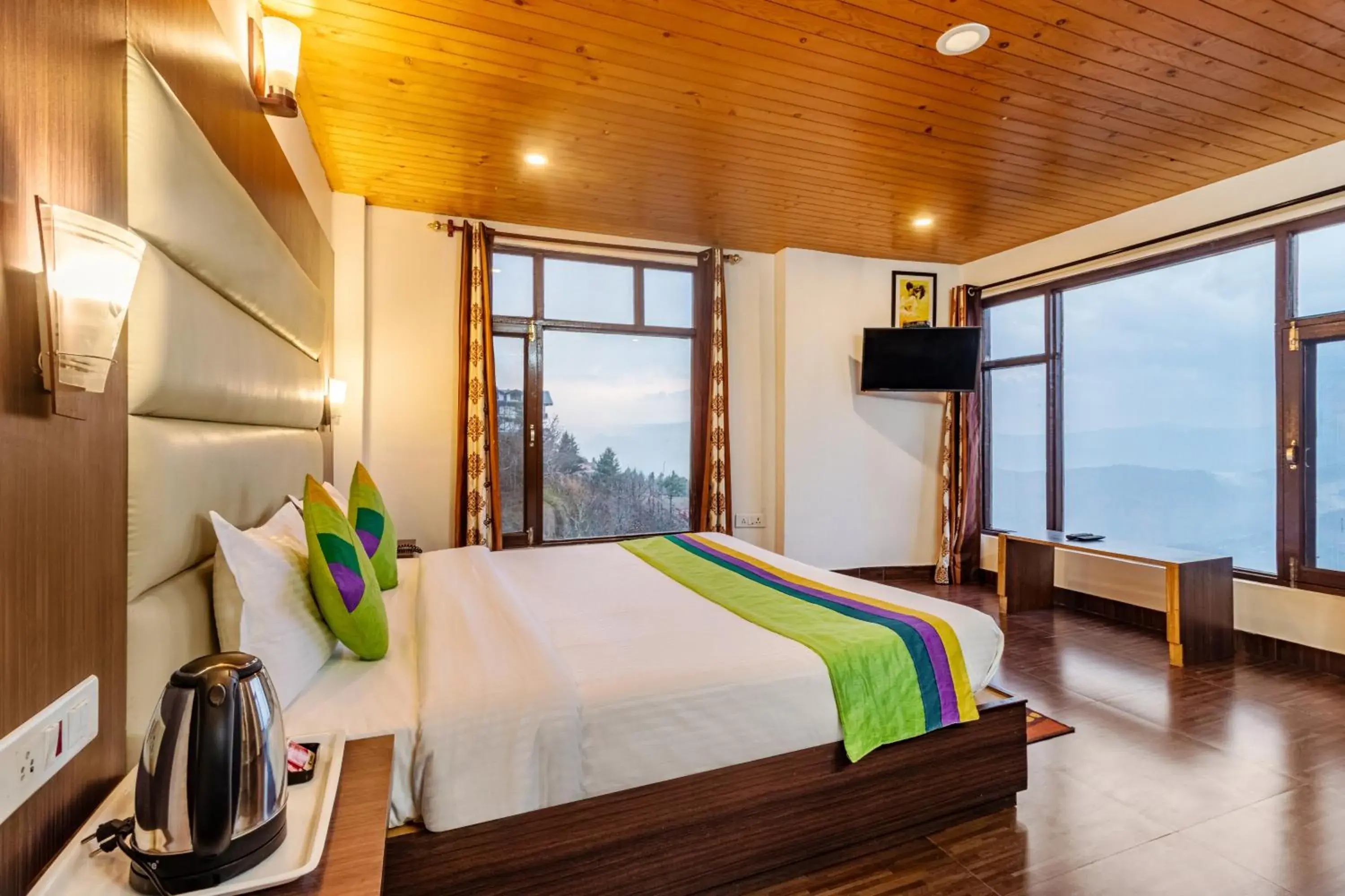 Bedroom in Treebo Trend Snow View Resort