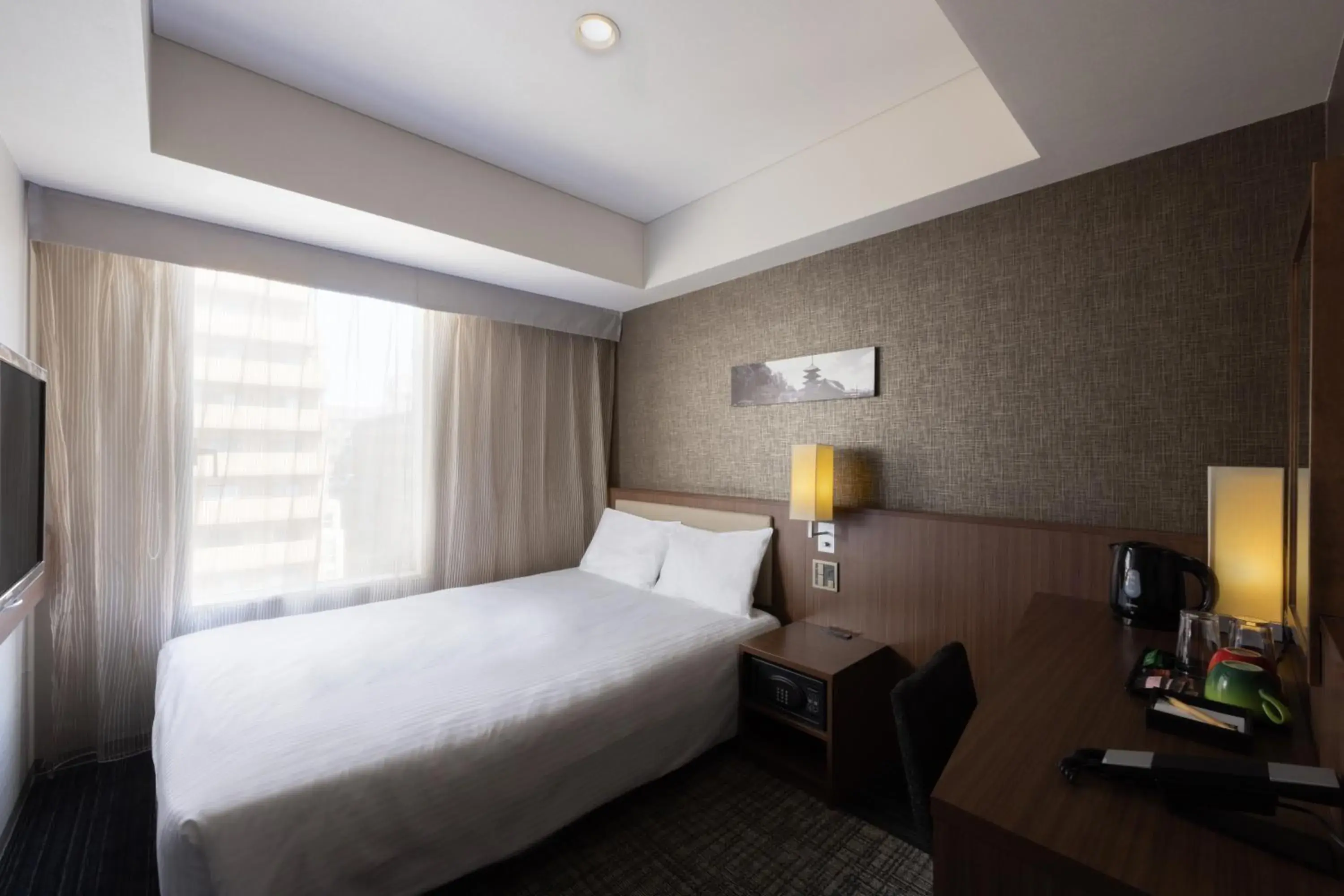 View (from property/room), Bed in ibis Styles Kyoto Shijo