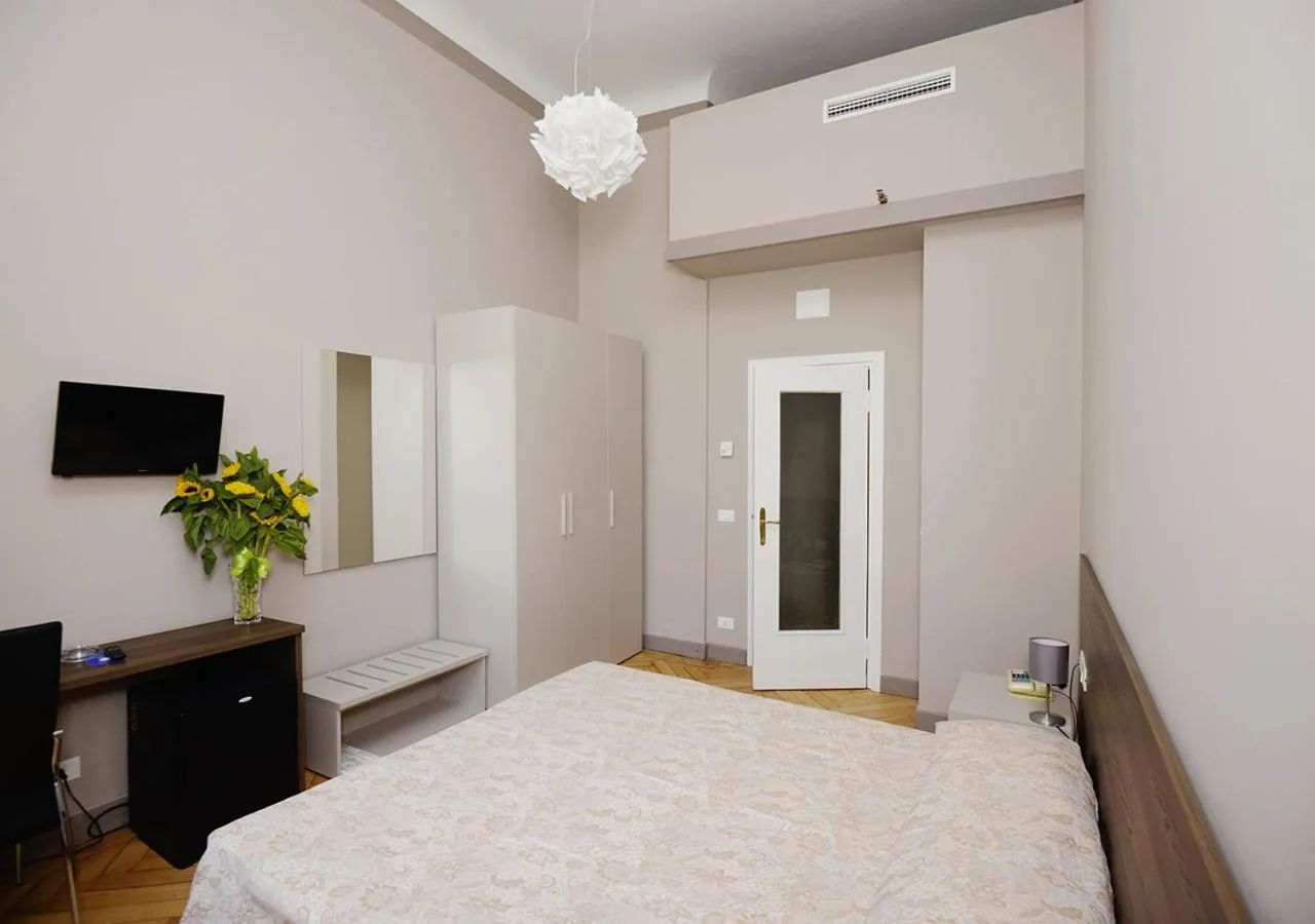 Bed in Hotel Mediterranee