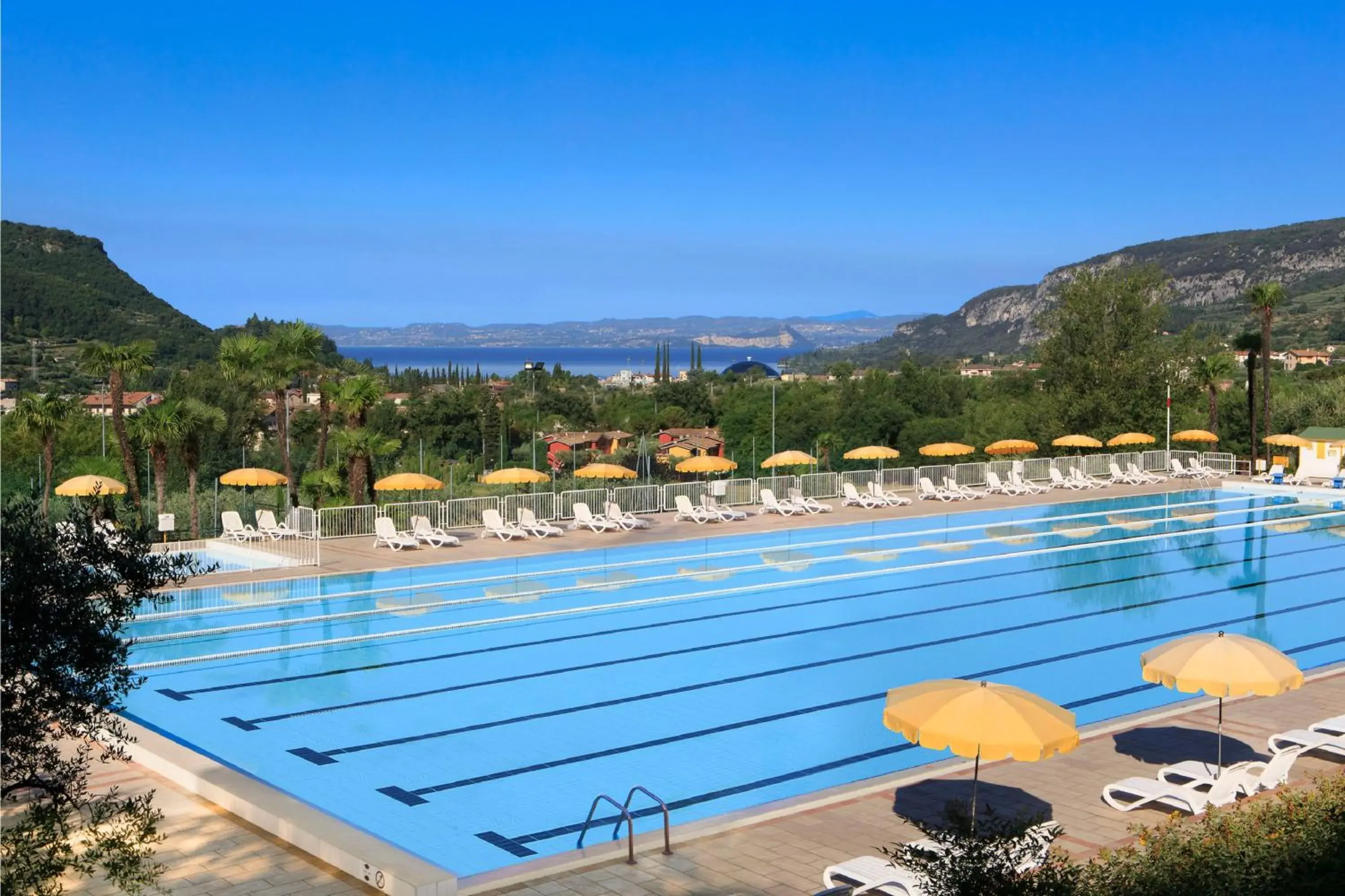 Swimming Pool in Poiano Garda Resort Hotel