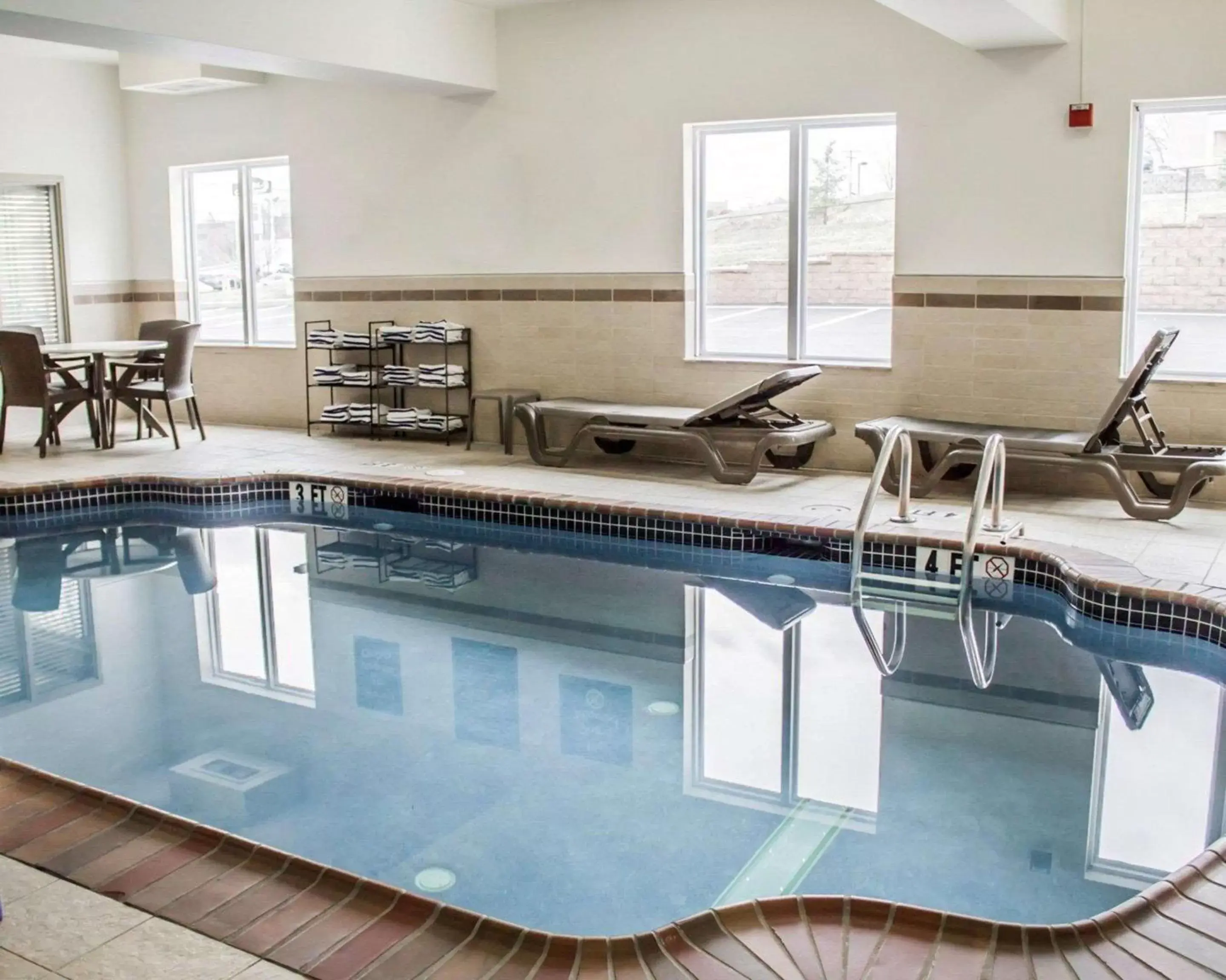 On site, Swimming Pool in Sleep Inn & Suites Harrisburg -Eisenhower Boulevard