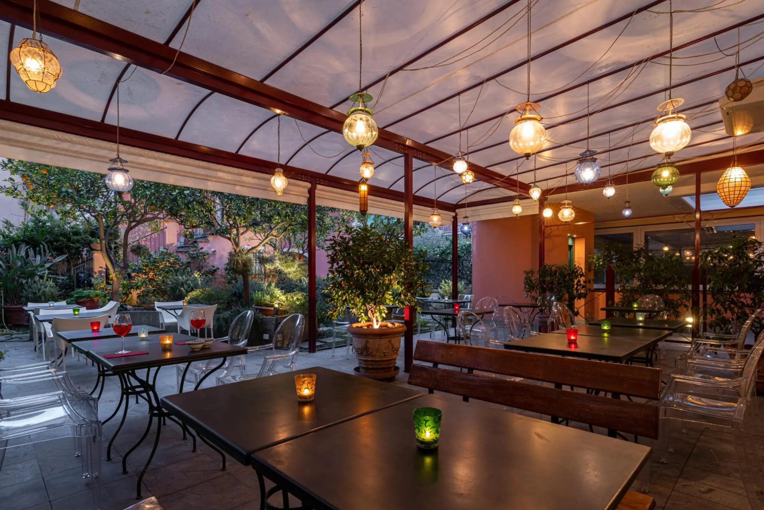 Garden, Table Tennis in Albergo Minerva