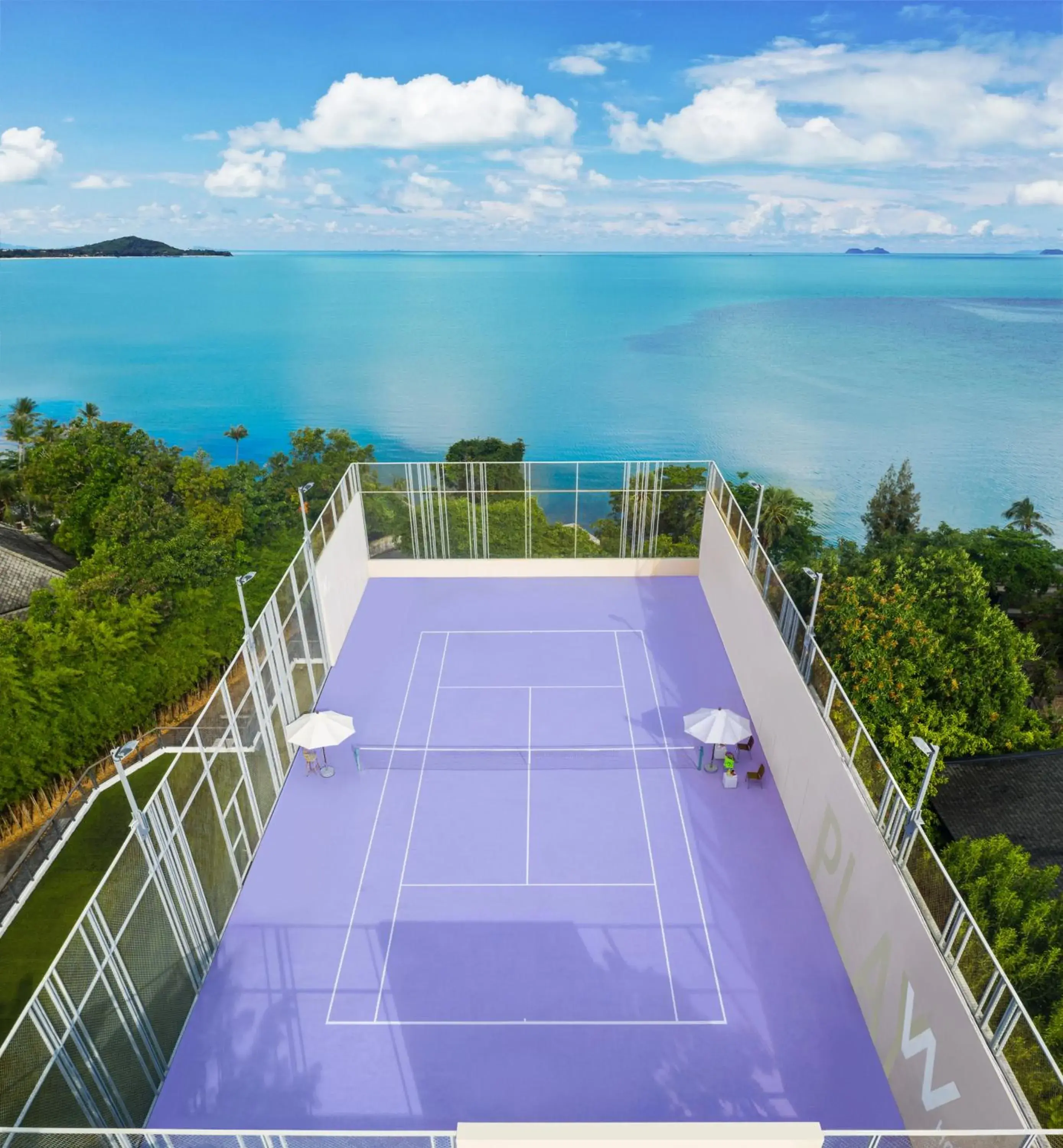 Tennis court, Pool View in W Koh Samui