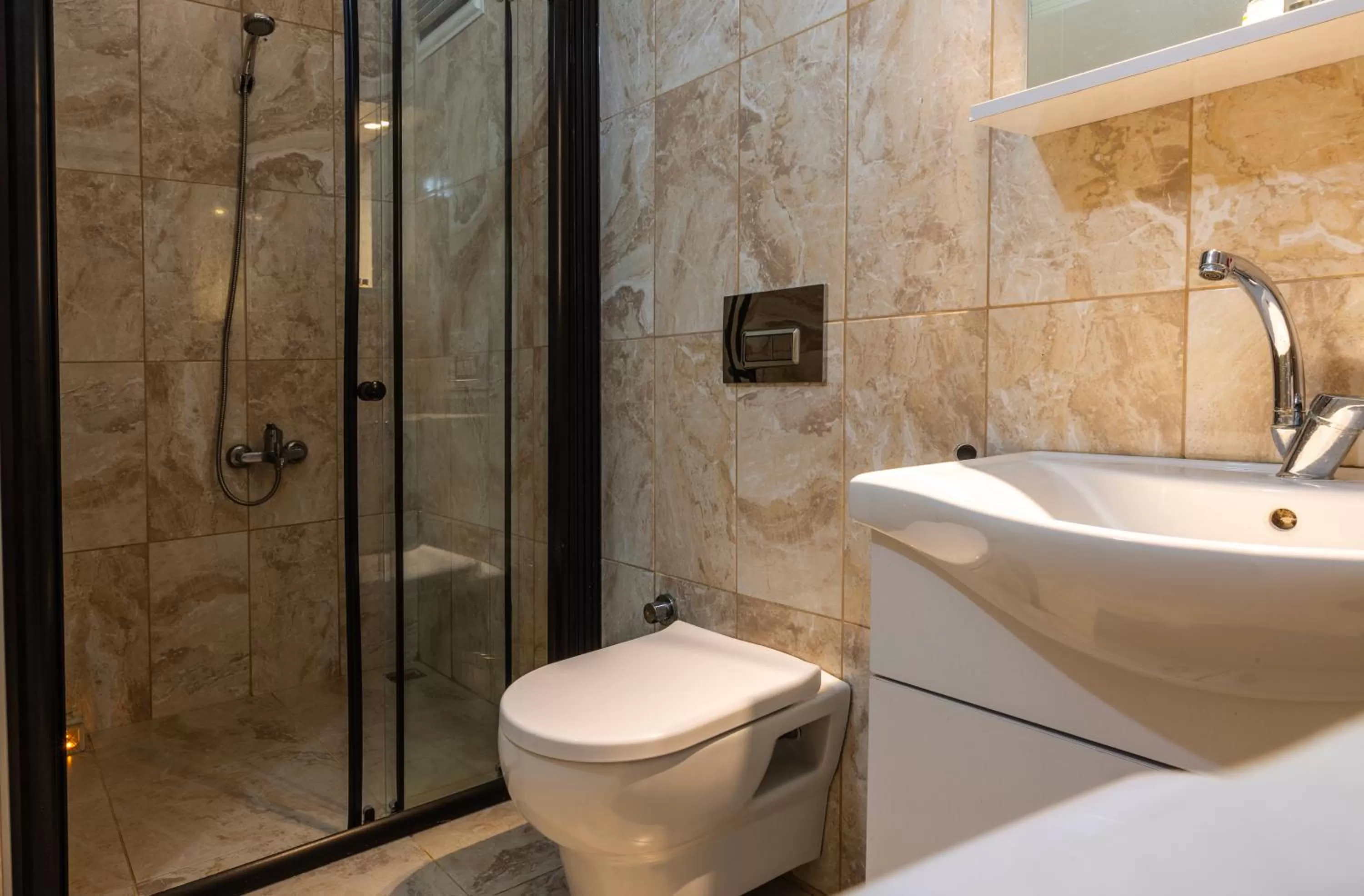 Bathroom in Bikka&Asell Suite Hotel