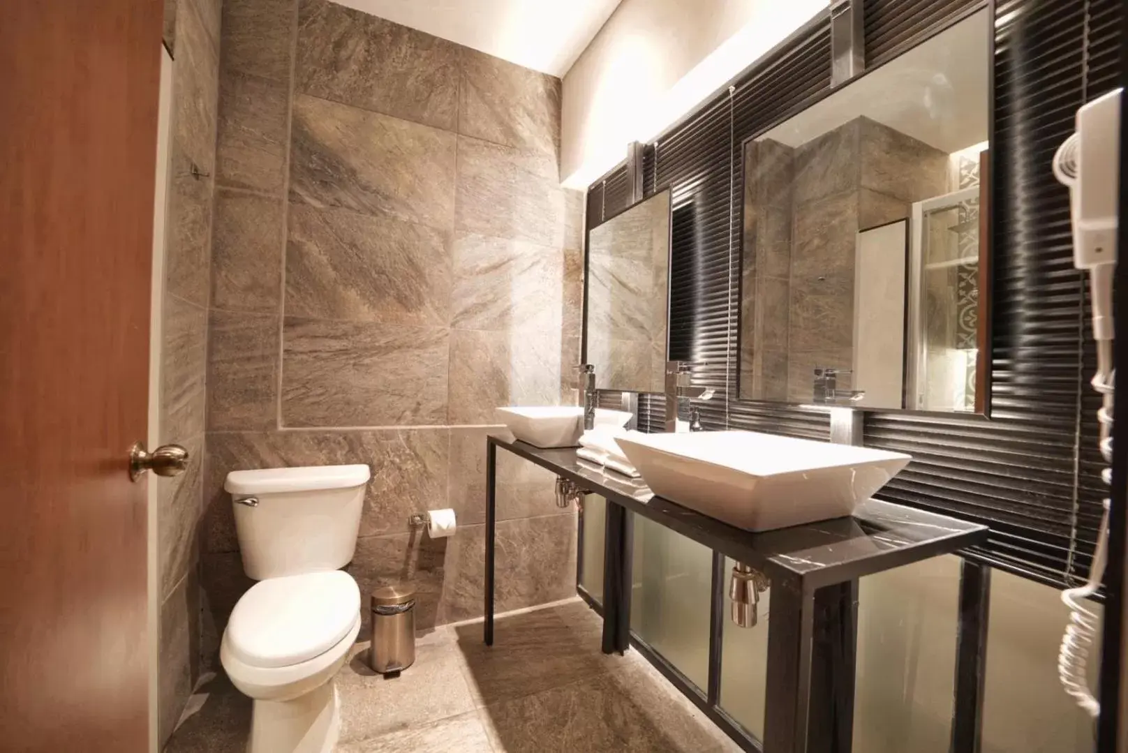 Bathroom in Ontico Urban Design Hotel Bathroom in Ontico Urban Design Hotel