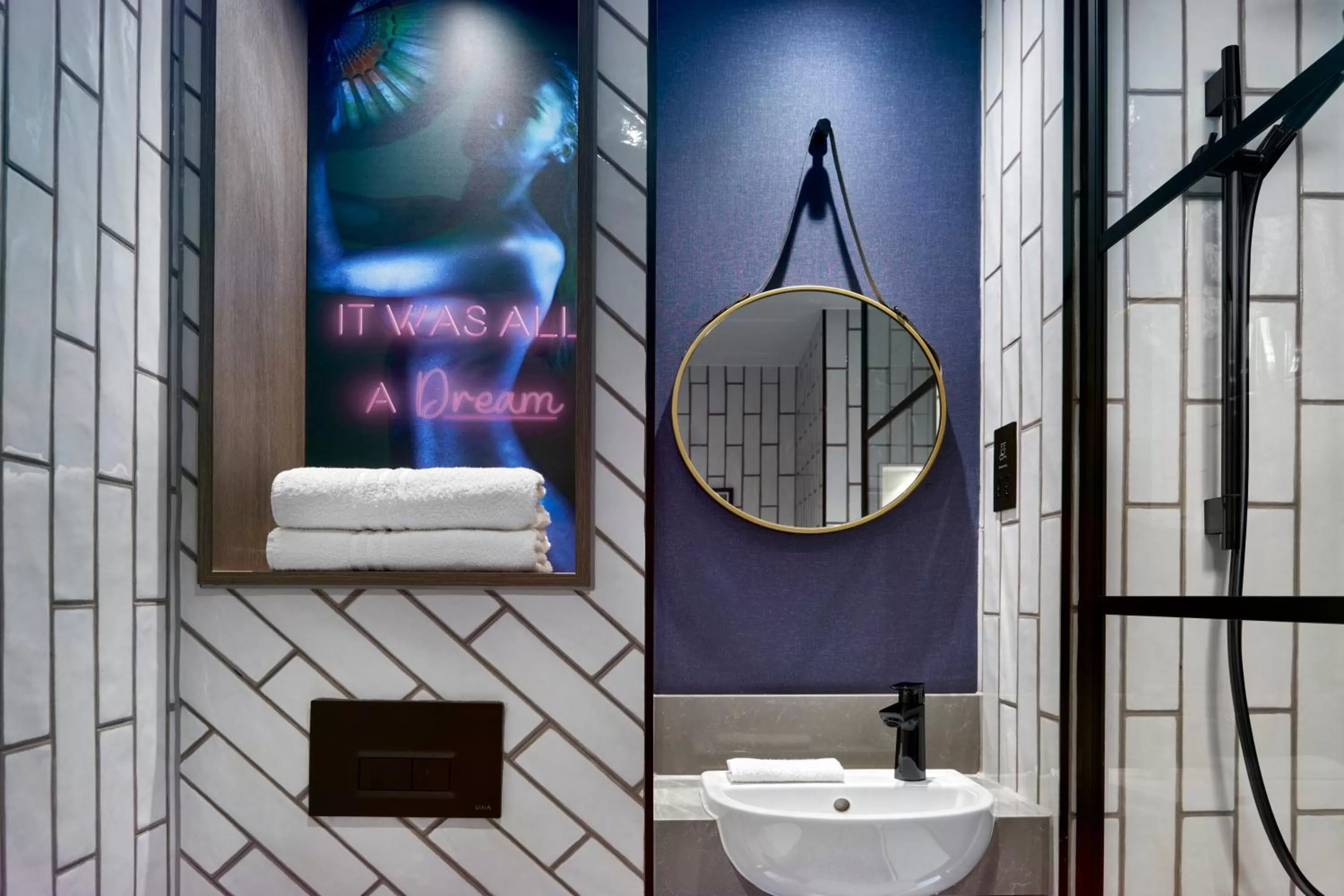Bath in NYX Hotel London Holborn by Leonardo Hotels