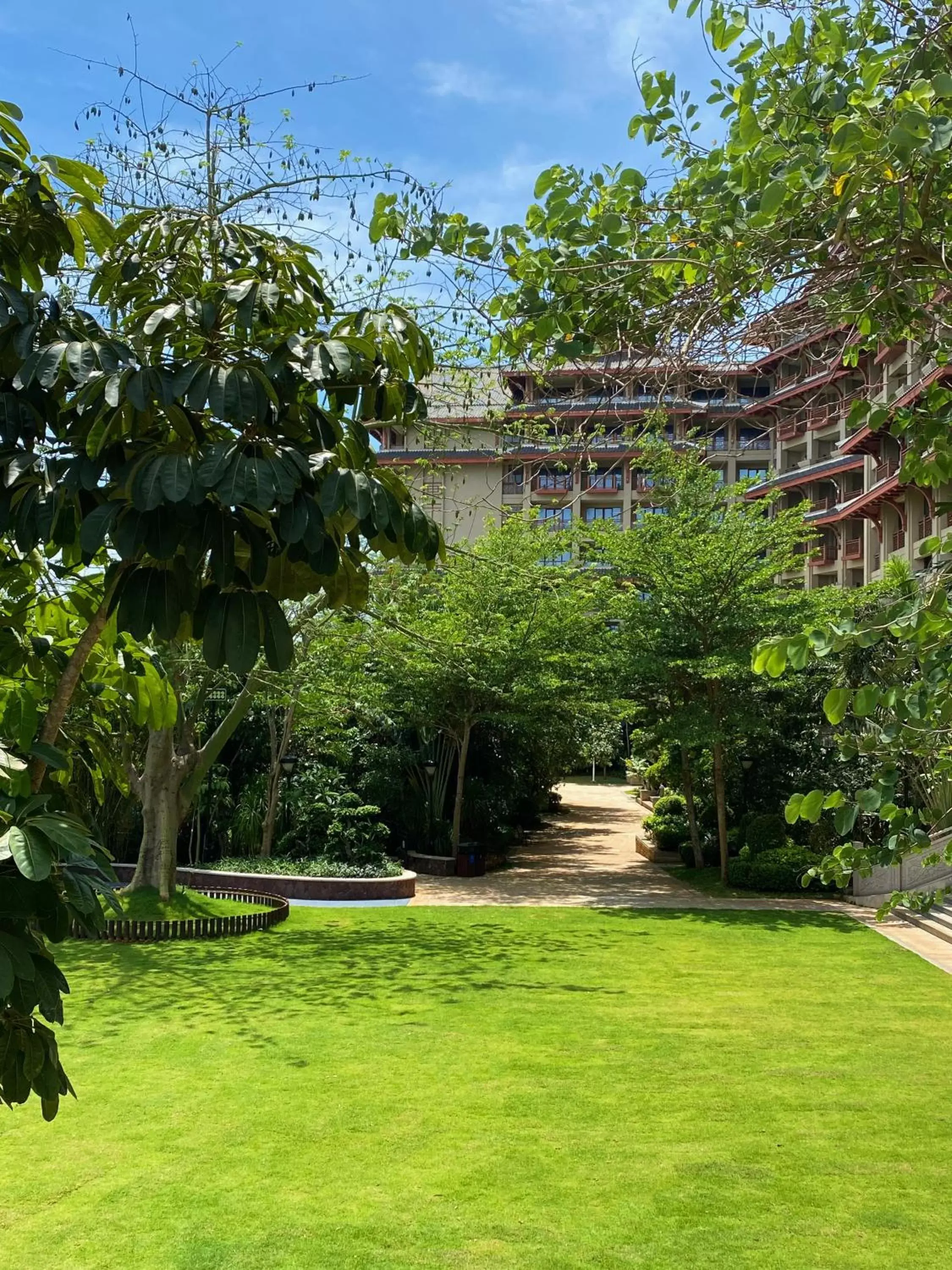 Garden in Haikou Marriott Hotel