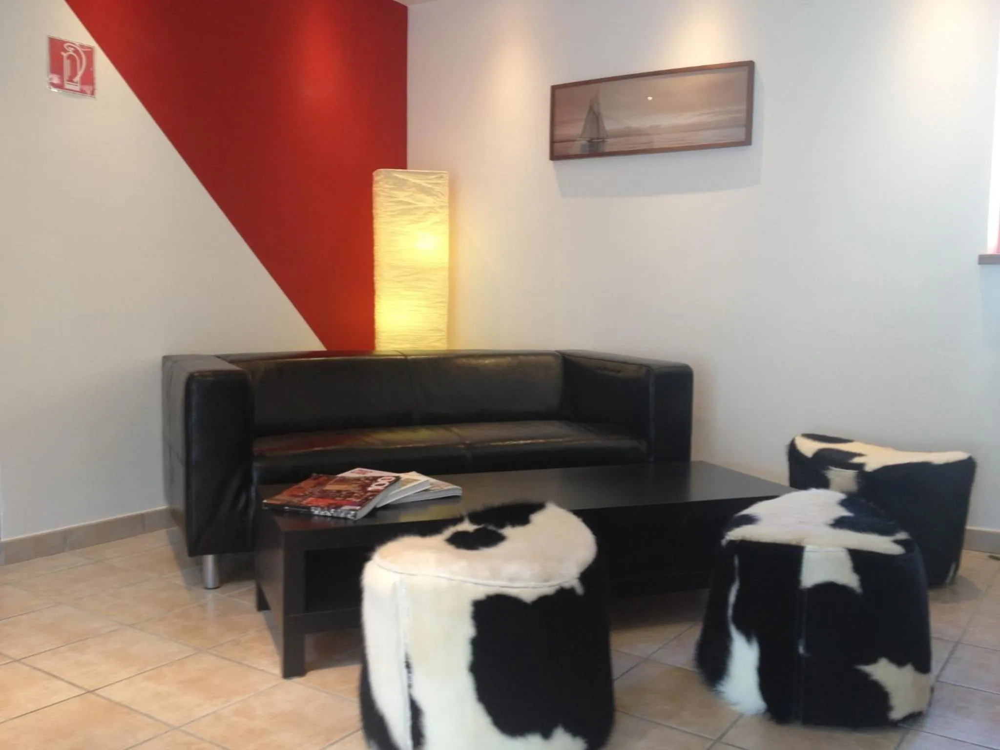 Lobby or reception in Hotel Traube