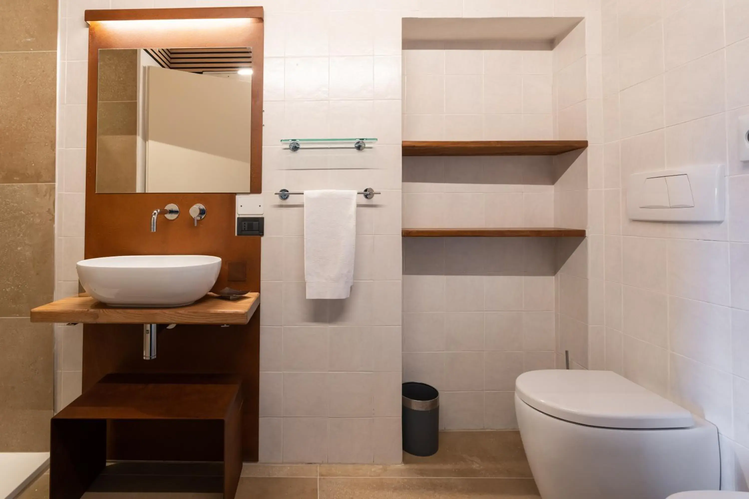 Bathroom in Hotel Della Fortezza