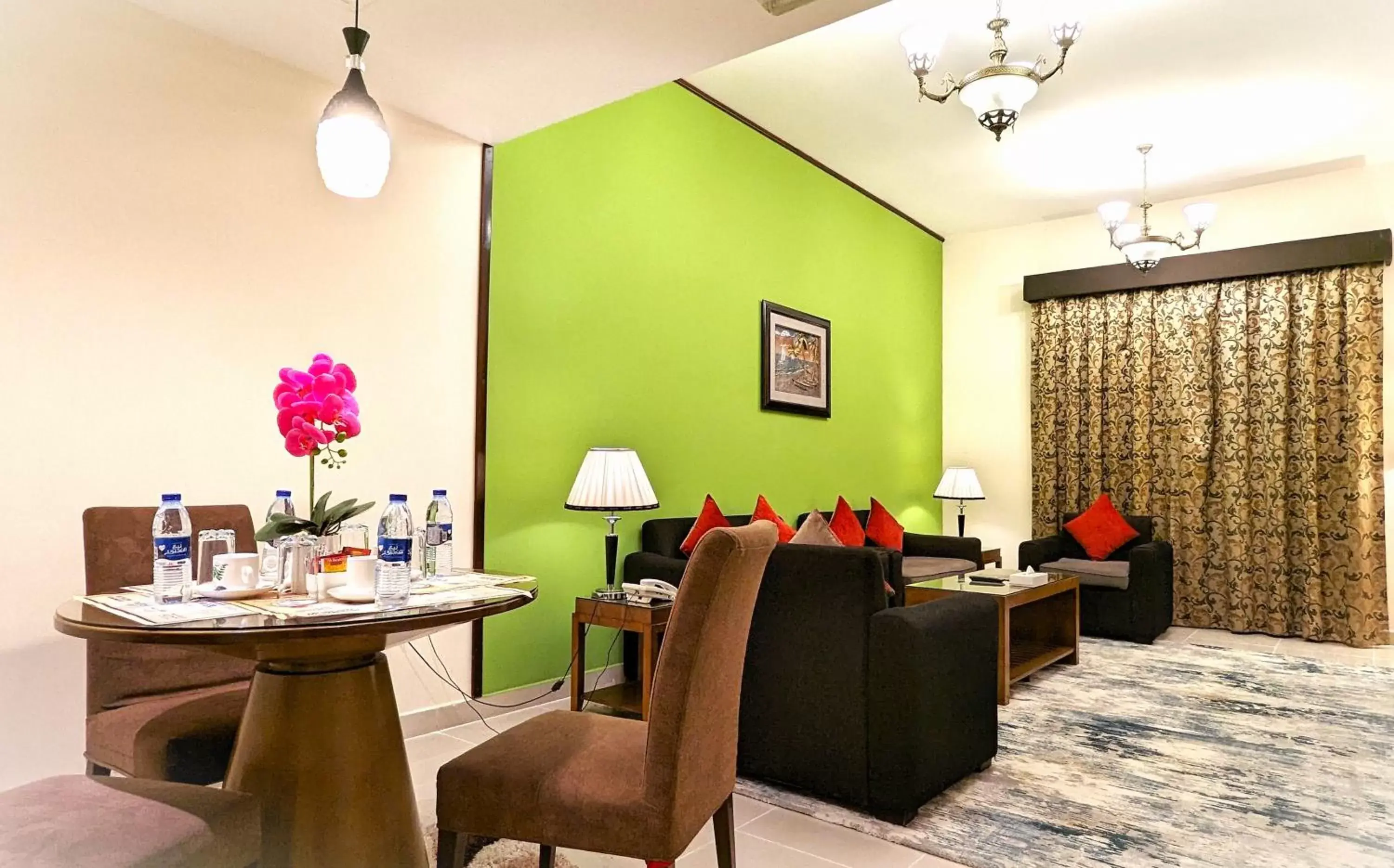 Living room in City Tower Hotel Living room in City Tower Hotel