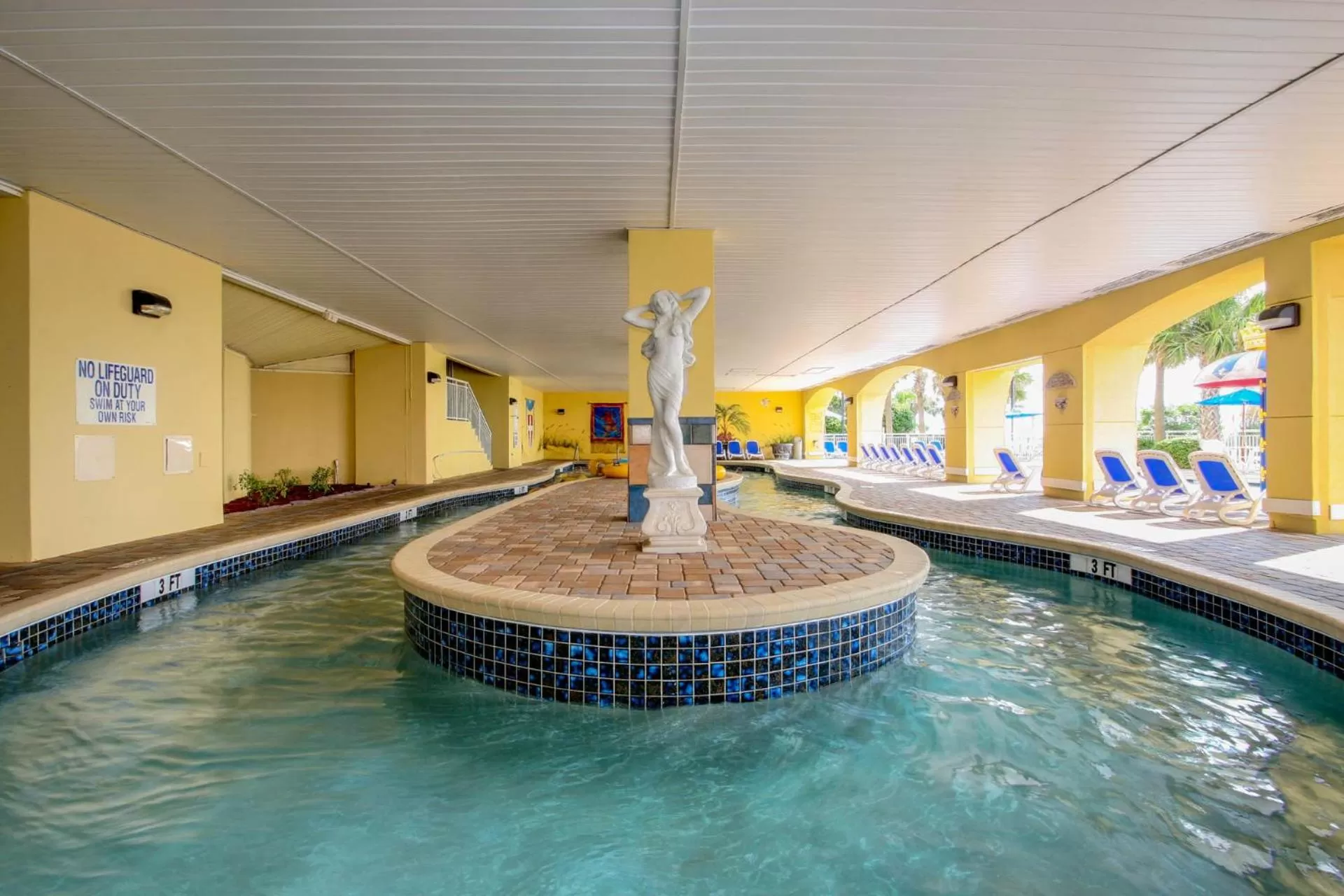 Swimming pool in Oceanfront Condo Camelot By the Sea