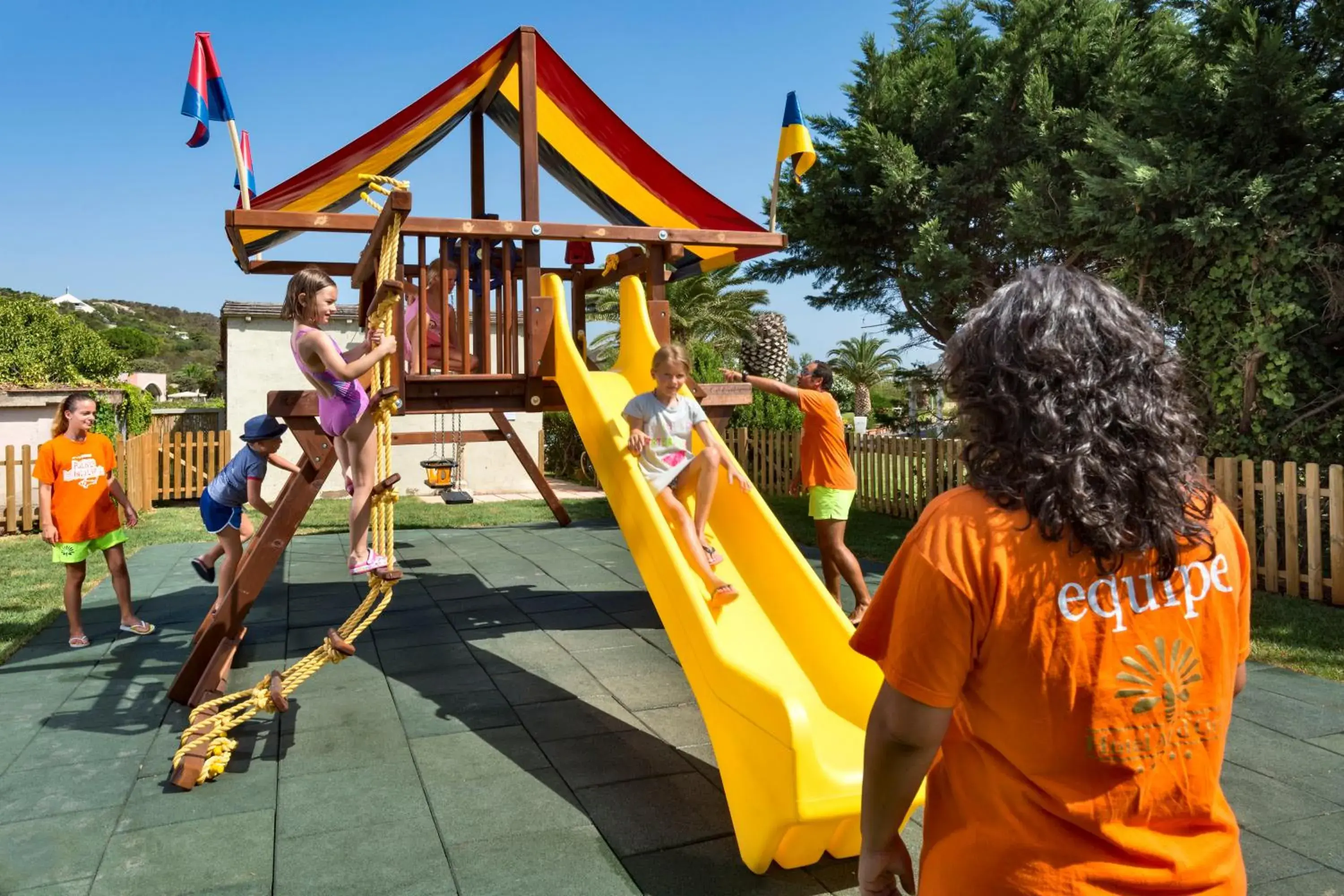 Children play ground, Children's Play Area in Hotel Abi D'Oru