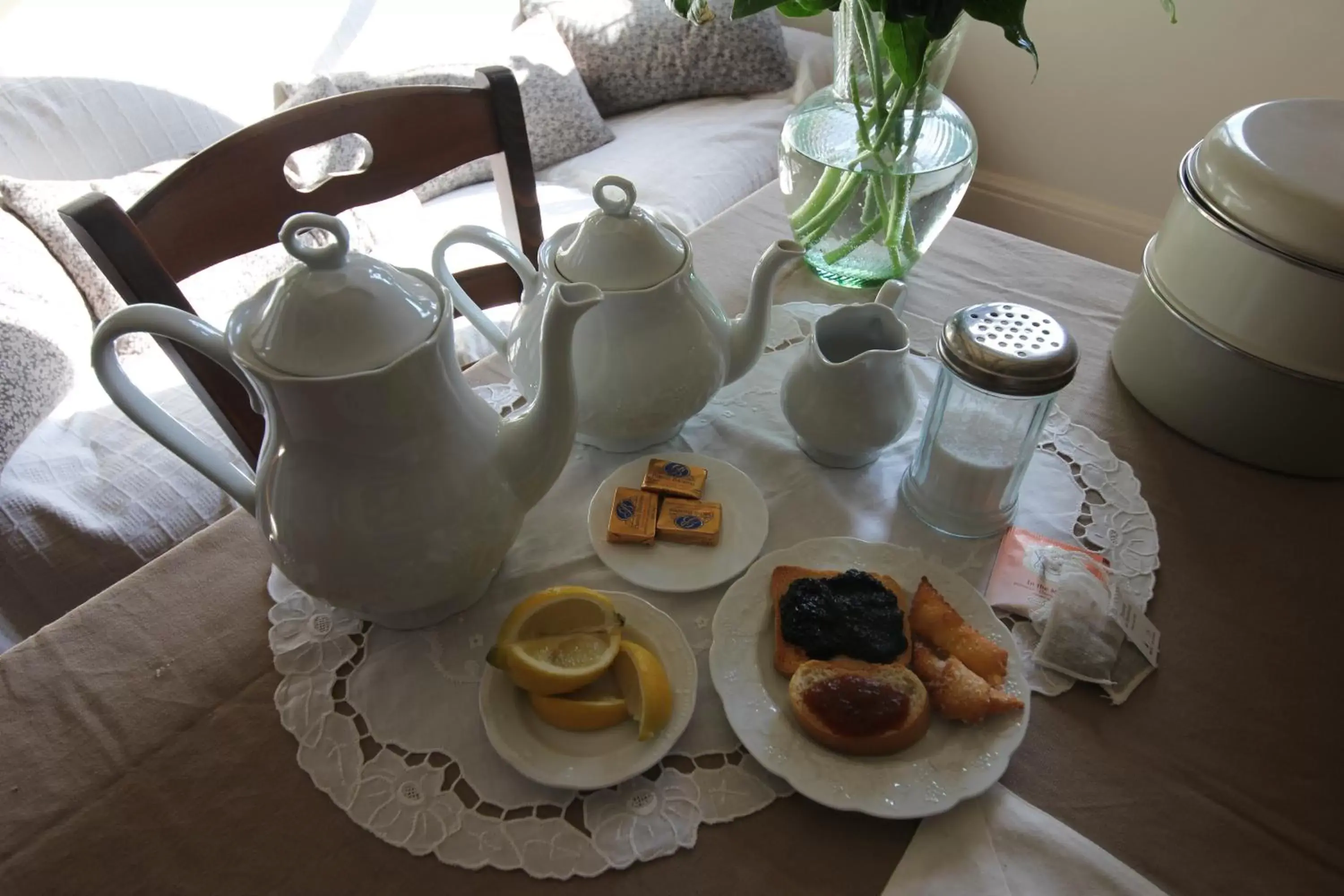 Food close-up in A'Loro B&B