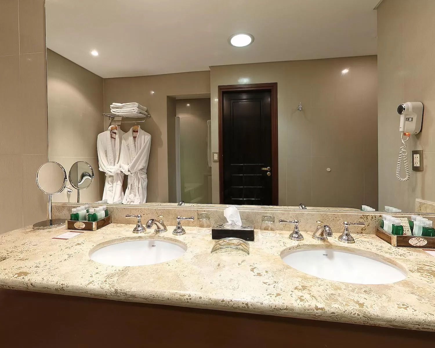 Decorative detail, Bathroom in Alejandro 1º Hotel