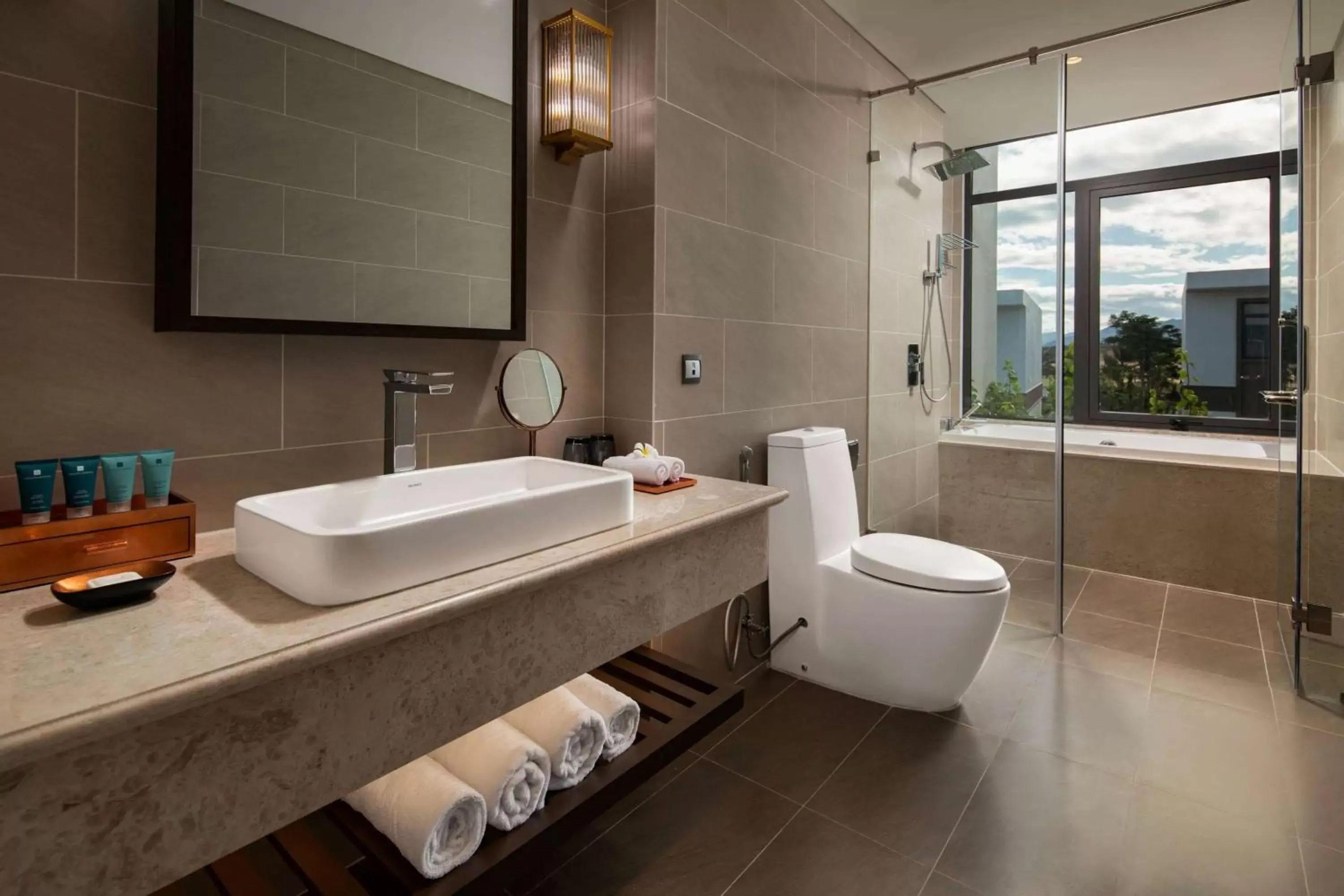 Photo of the whole room, Bathroom in Wyndham Grand KN Paradise Cam Ranh