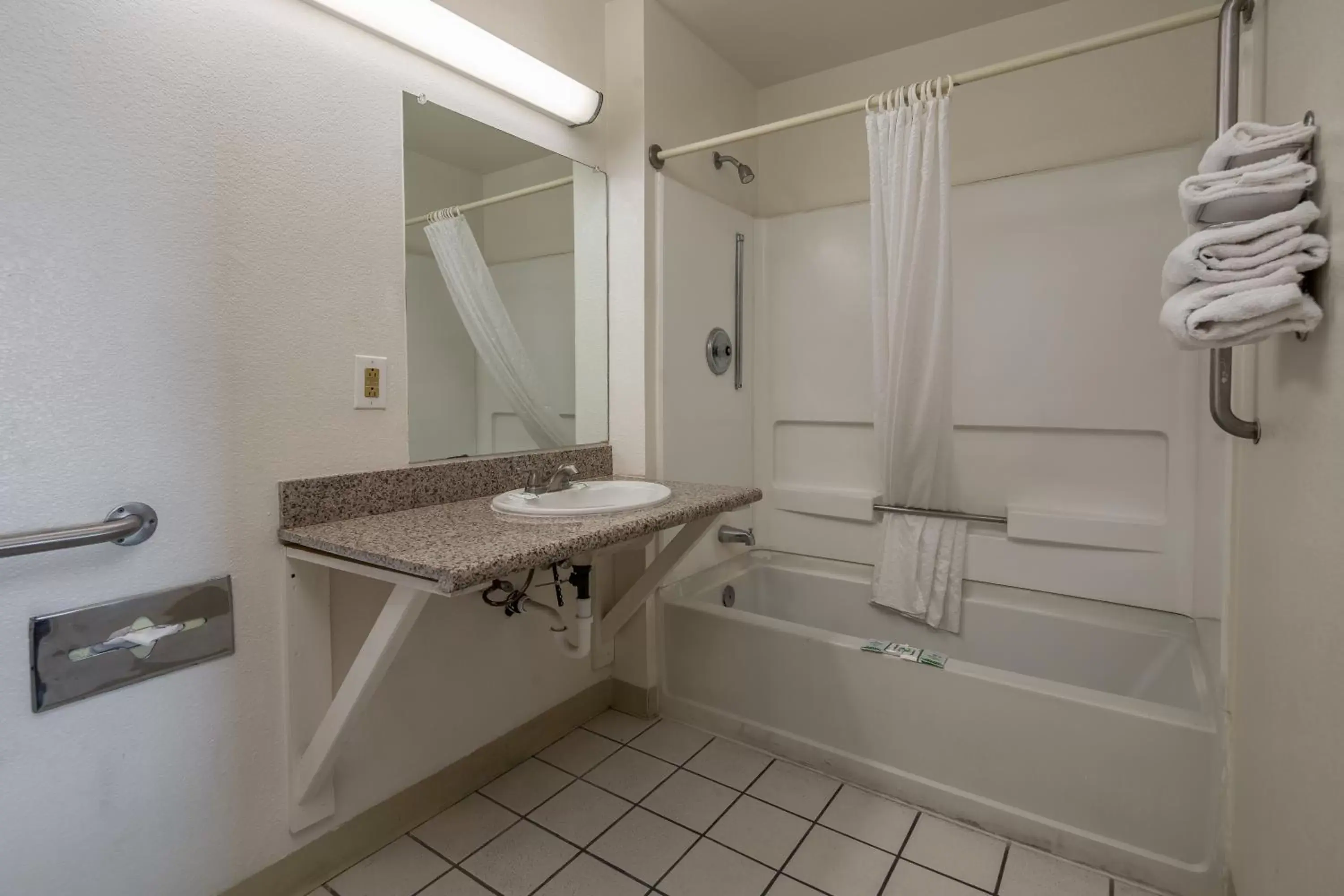 Bathroom in Travelers Inn - Phoenix