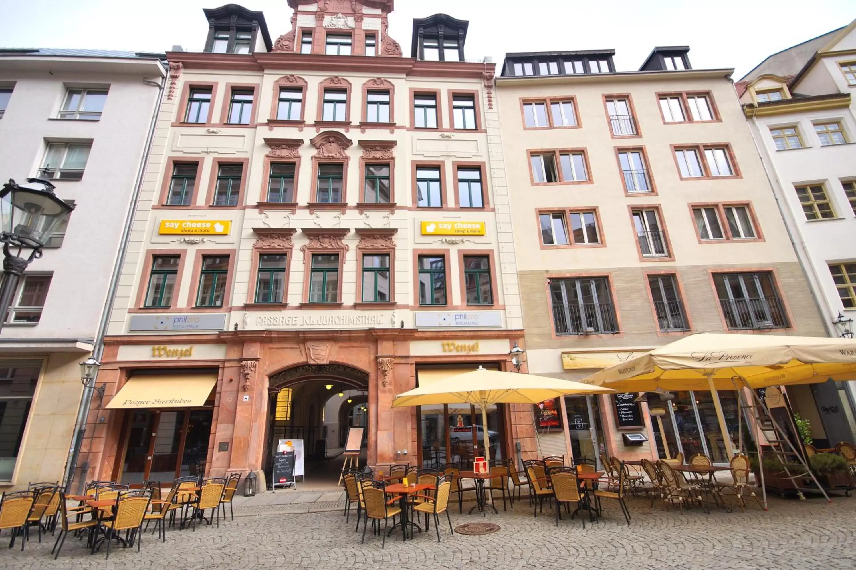 Facade/entrance in Five Elements Hostel Leipzig Facade/entrance in Five Elements Hostel Leipzig