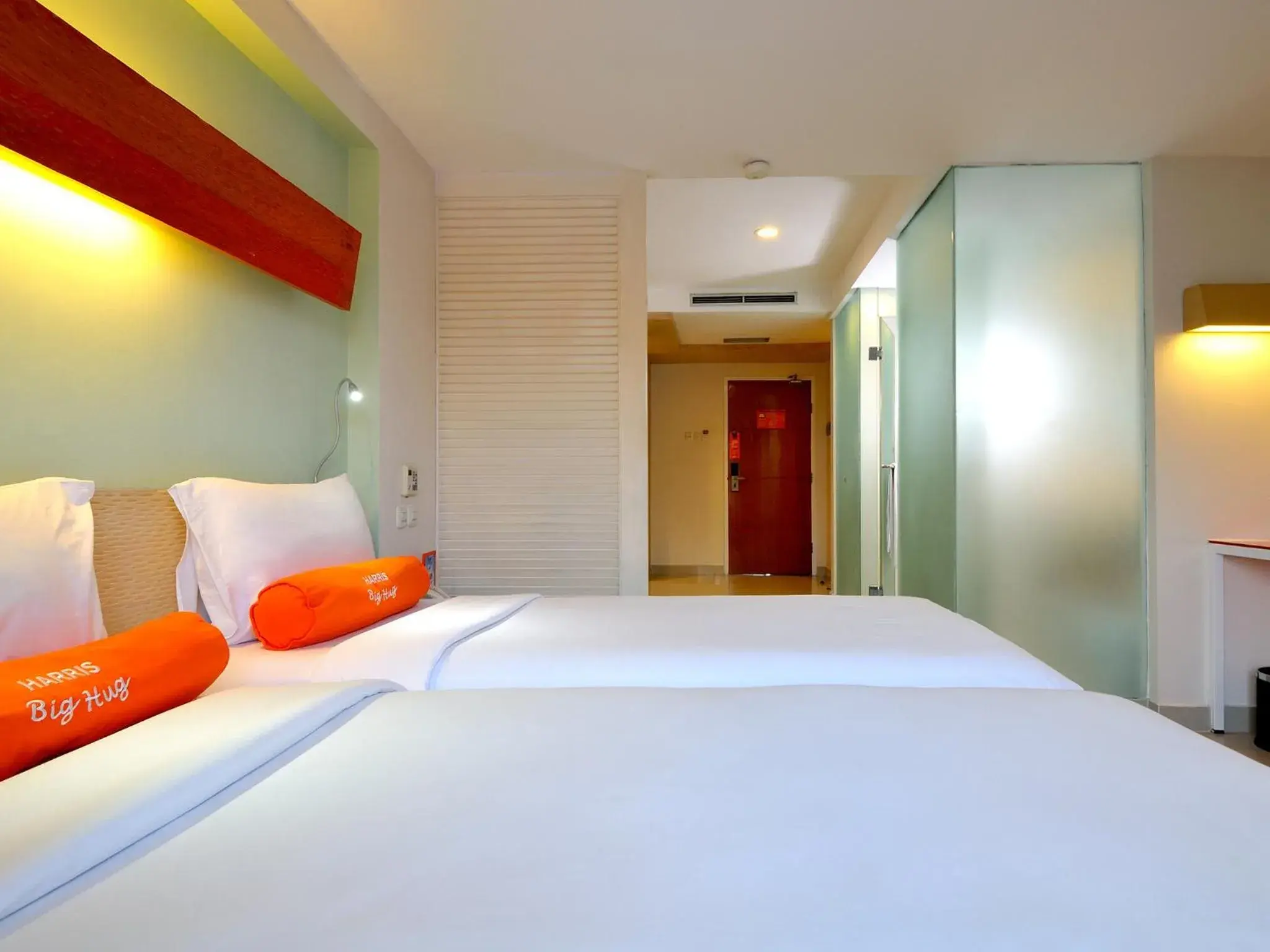 Bathroom, Bed in HOTEL and RESIDENCES Riverview Kuta - Bali (Associated HARRIS)