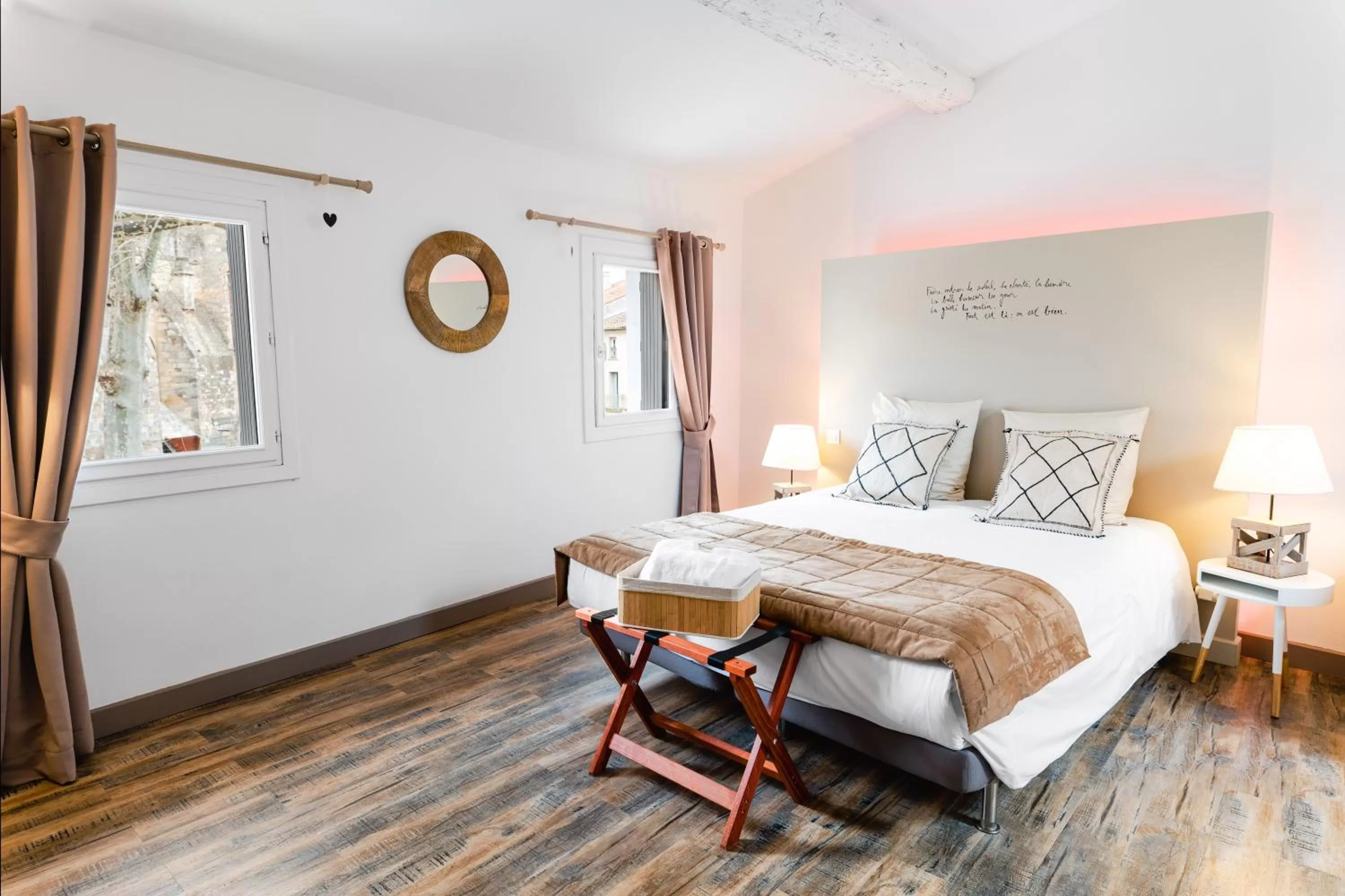 Photo of the whole room, Bed in La Maison Gustave