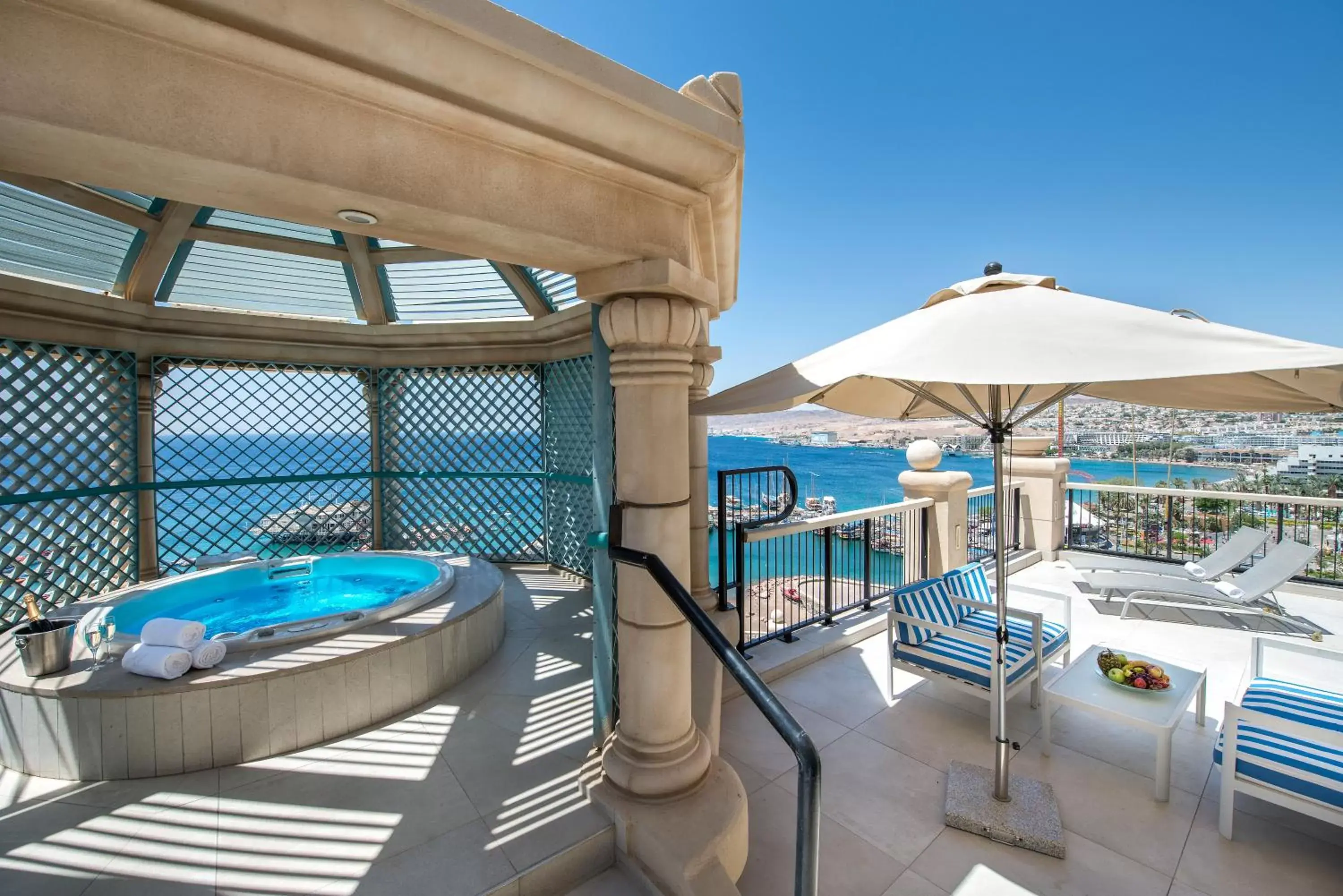 Balcony/Terrace in Queen of Sheba Eilat