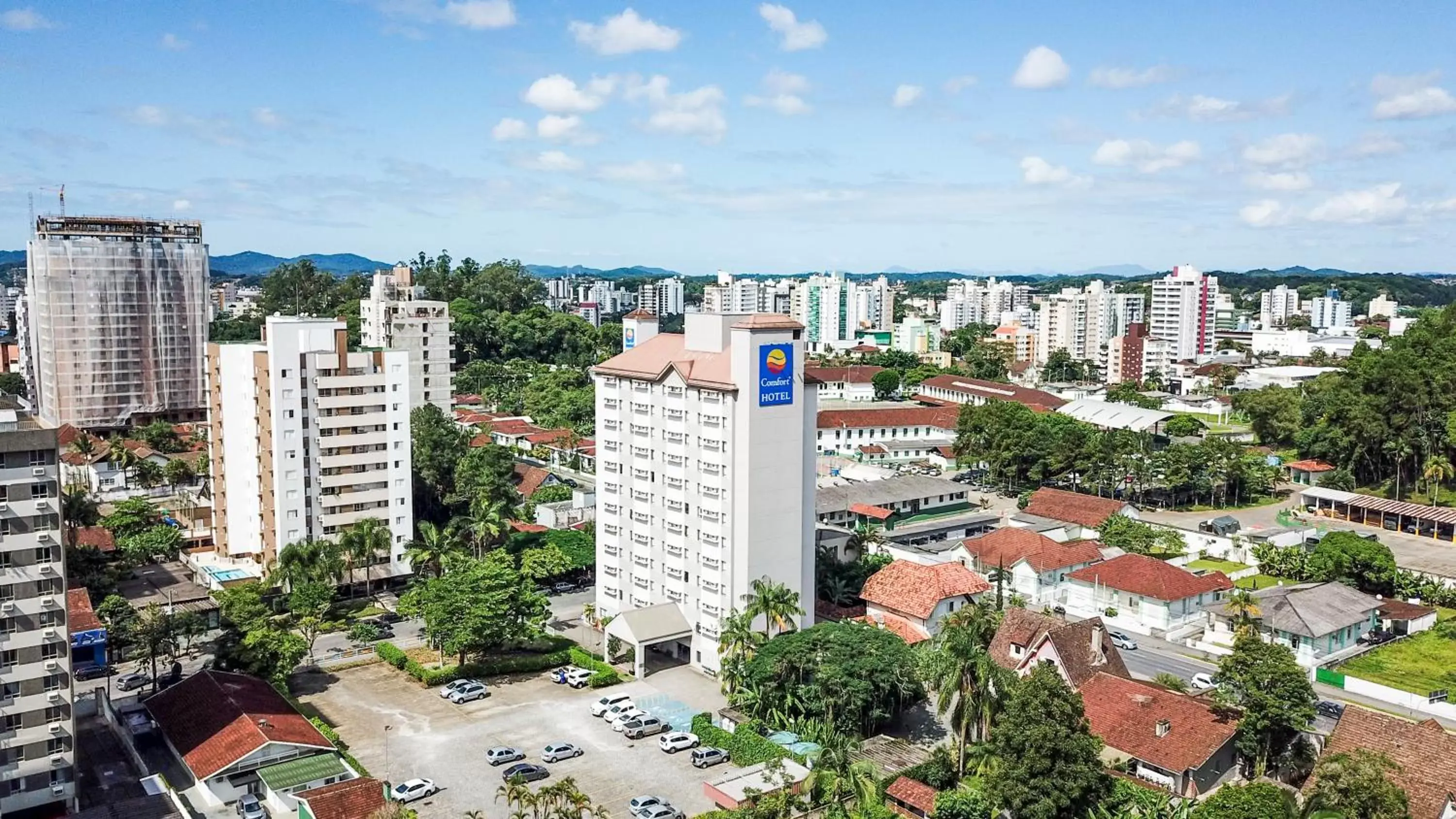 Bird's eye view, Bird's-eye View in Comfort Hotel Joinville