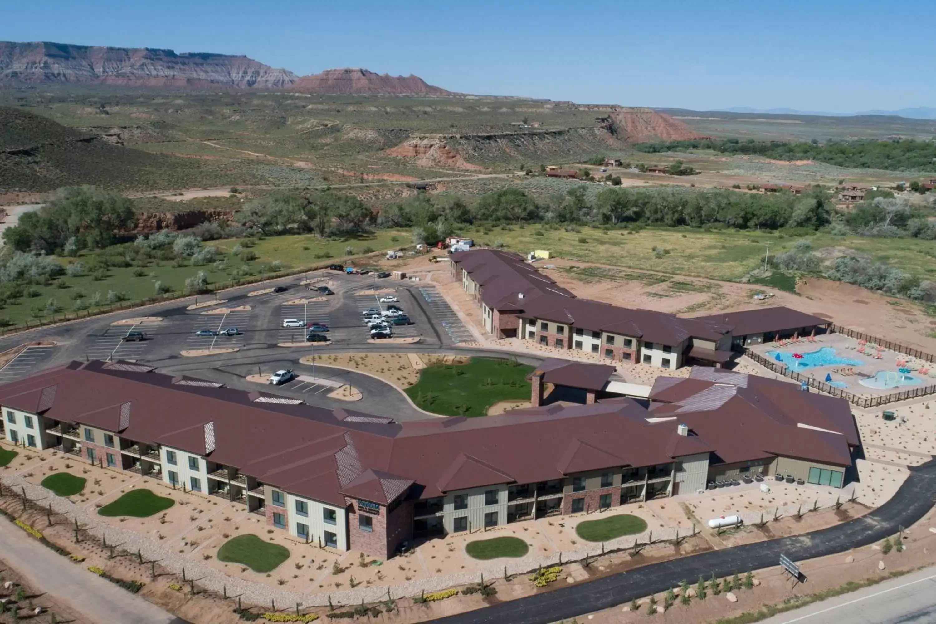 Property building, Bird's-eye View in Fairfield Inn & Suites by Marriott Virgin Zion National Park