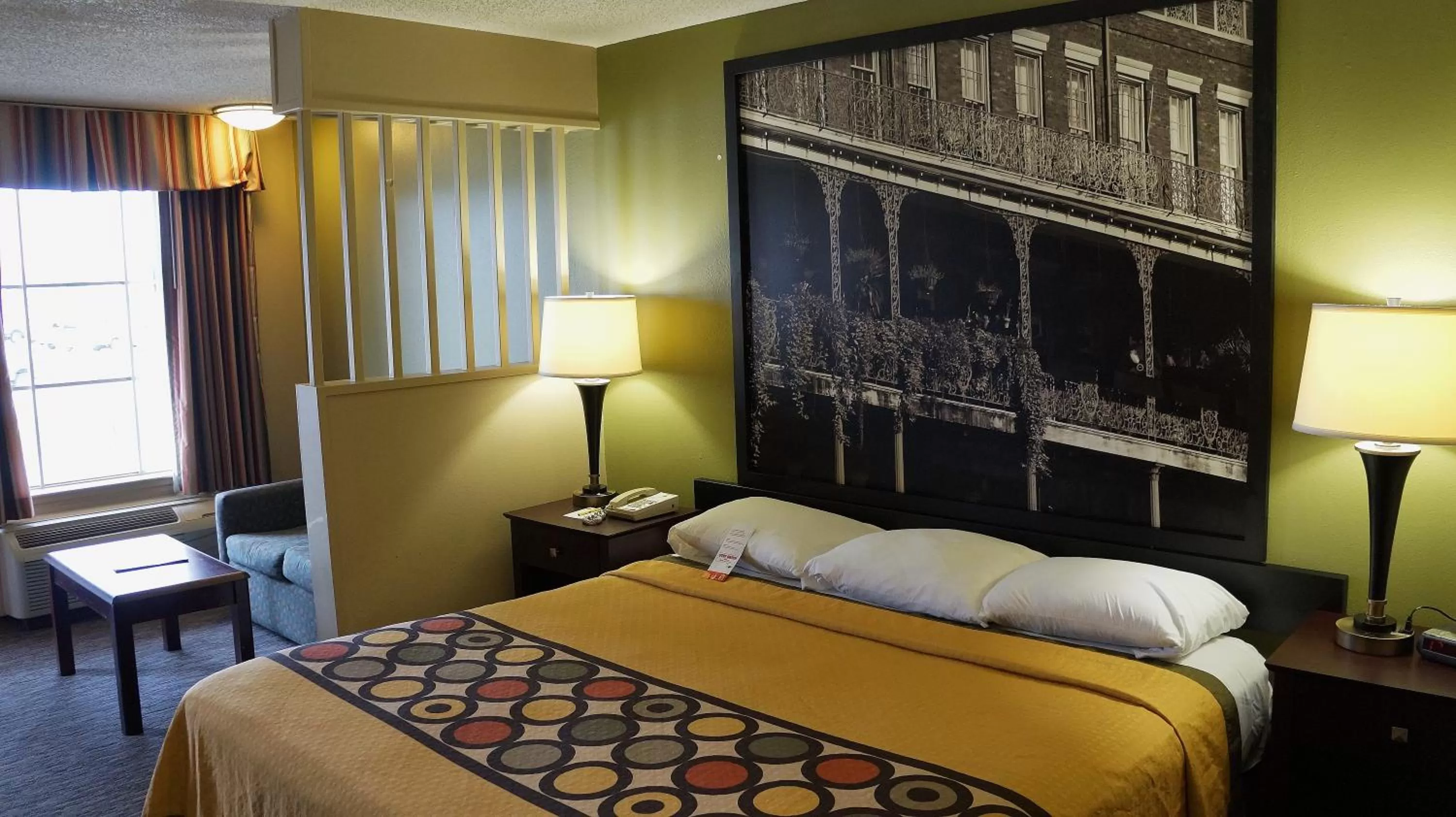 Bed in Super 8 by Wyndham New Iberia