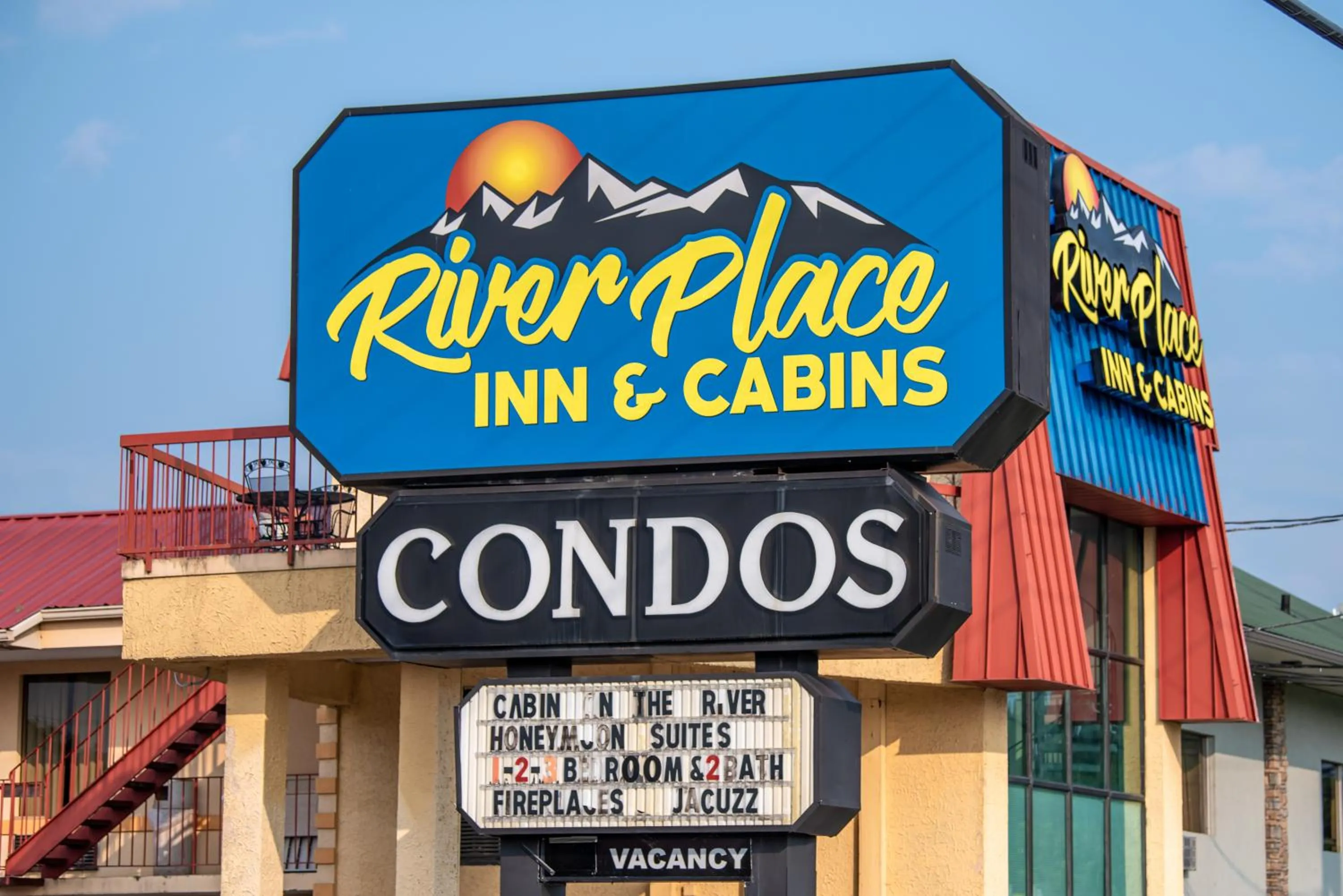 Property building in River Place Inn