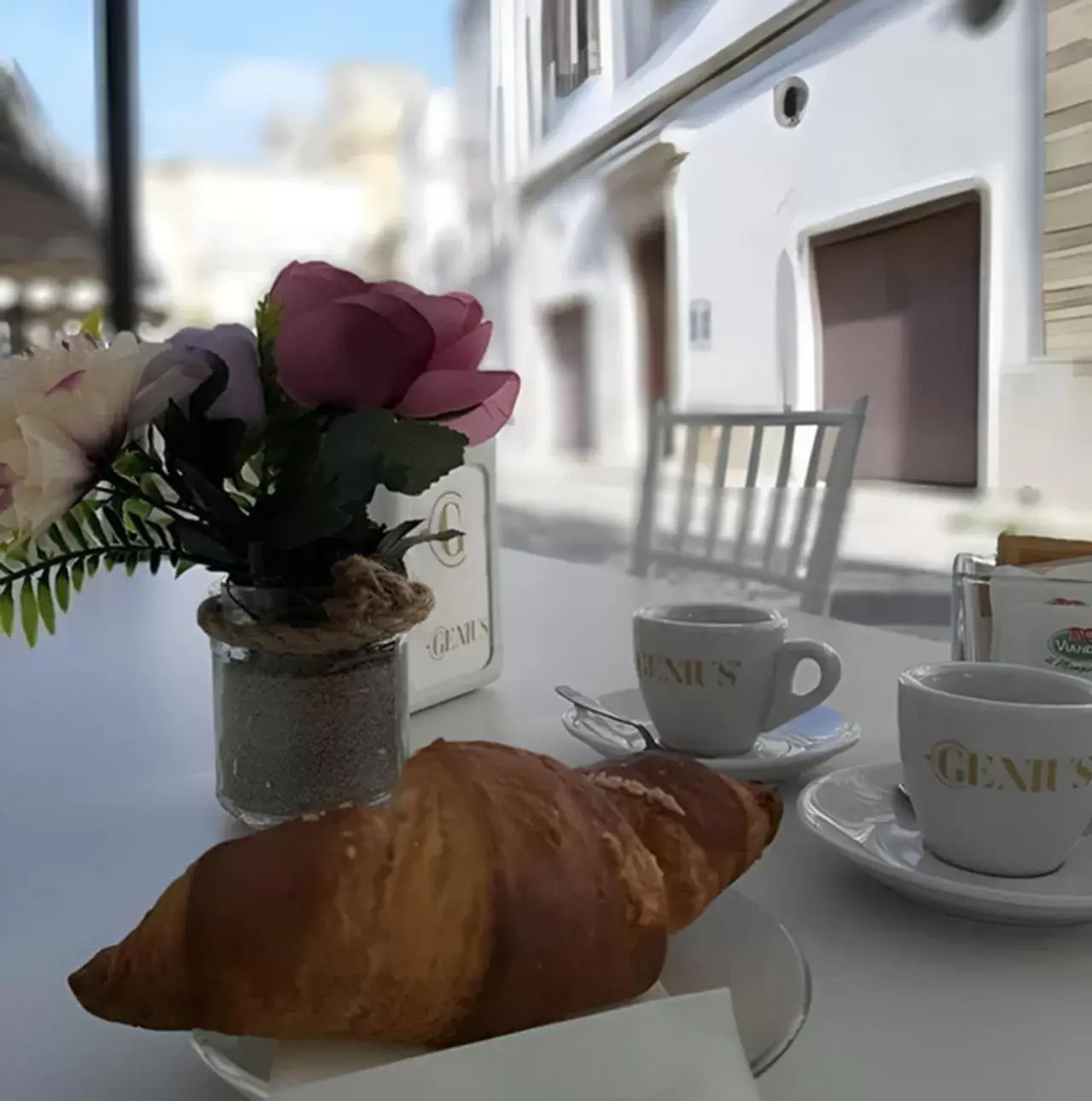 Continental breakfast in Agrimi b&b