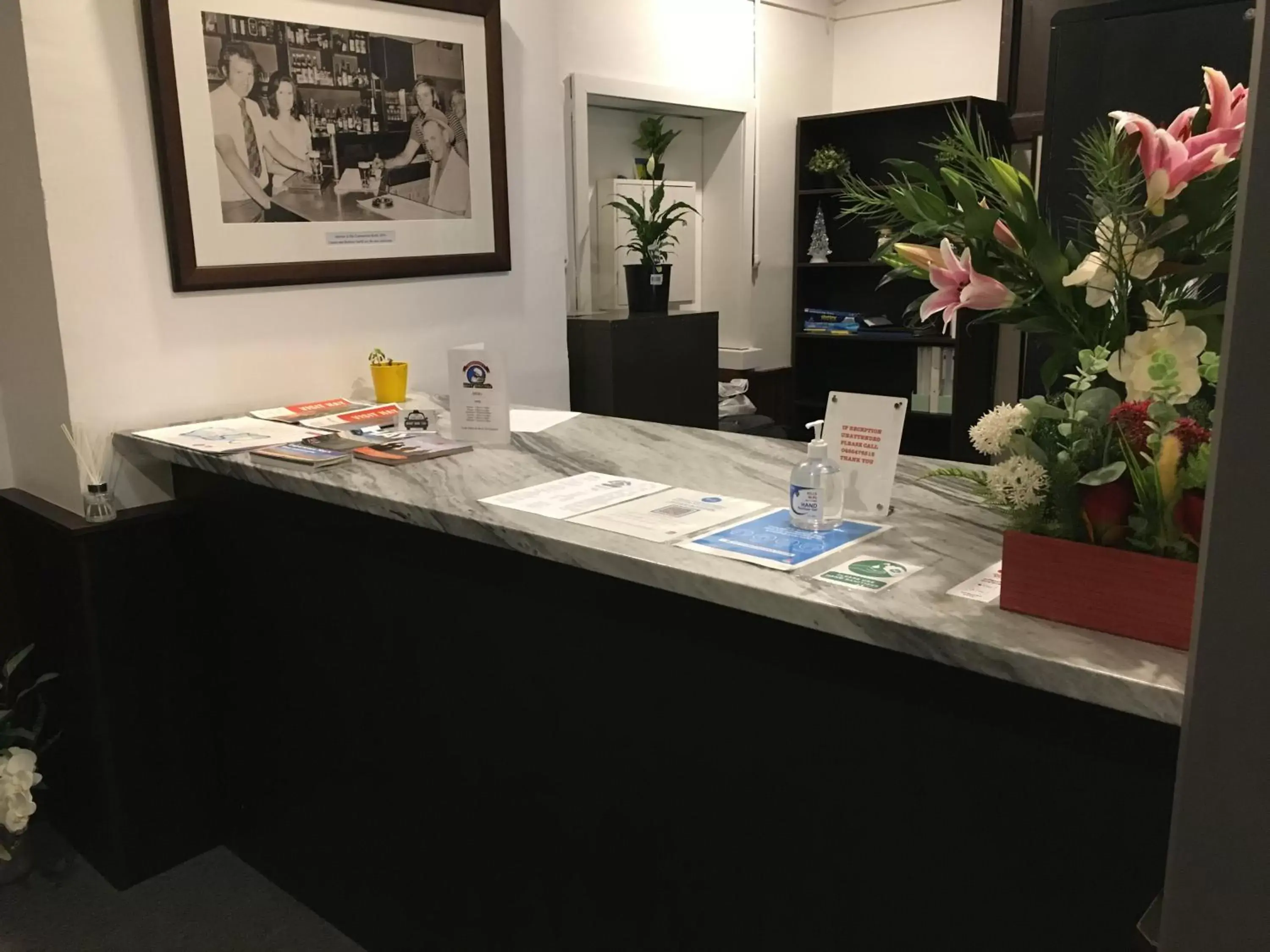 Lobby or reception in Commercial Motel