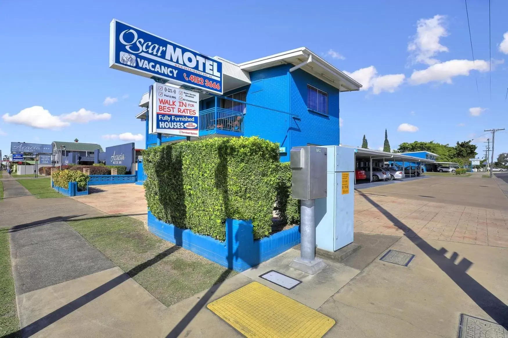 Property building in Oscar Motel Property building in Oscar Motel