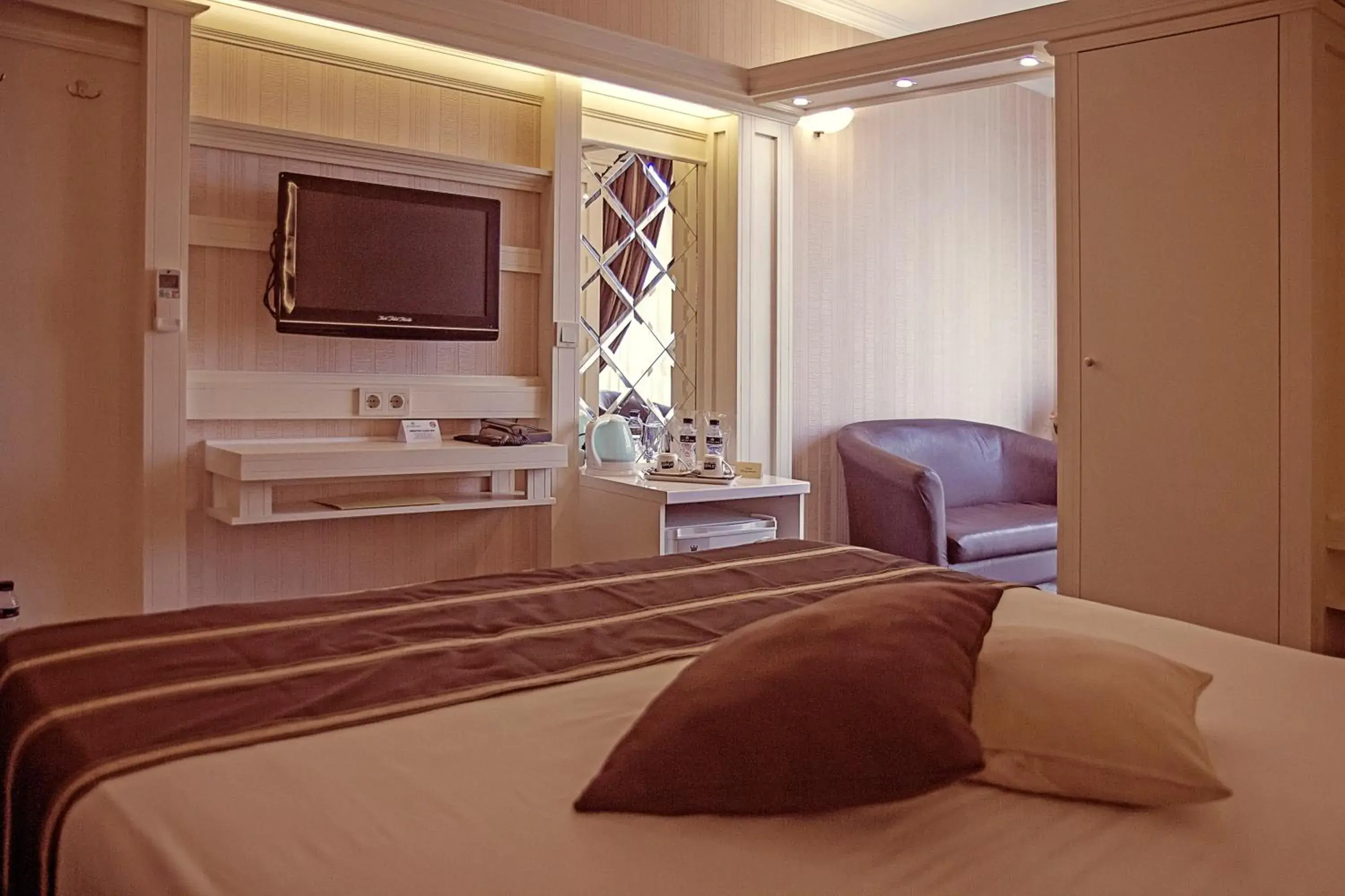 Bed in Park Hotel Plovdiv