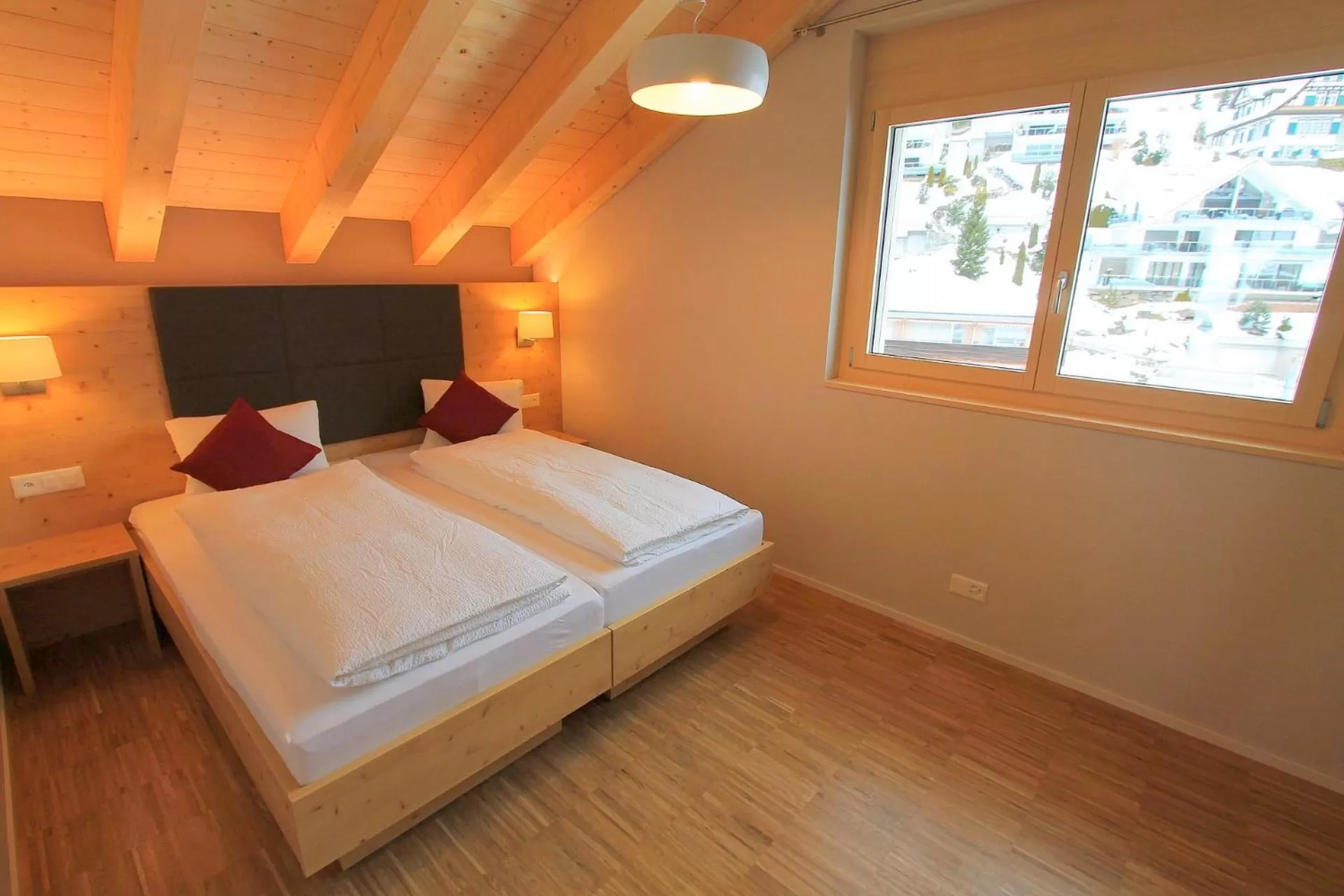 Bedroom, Bed in Hotel Espen