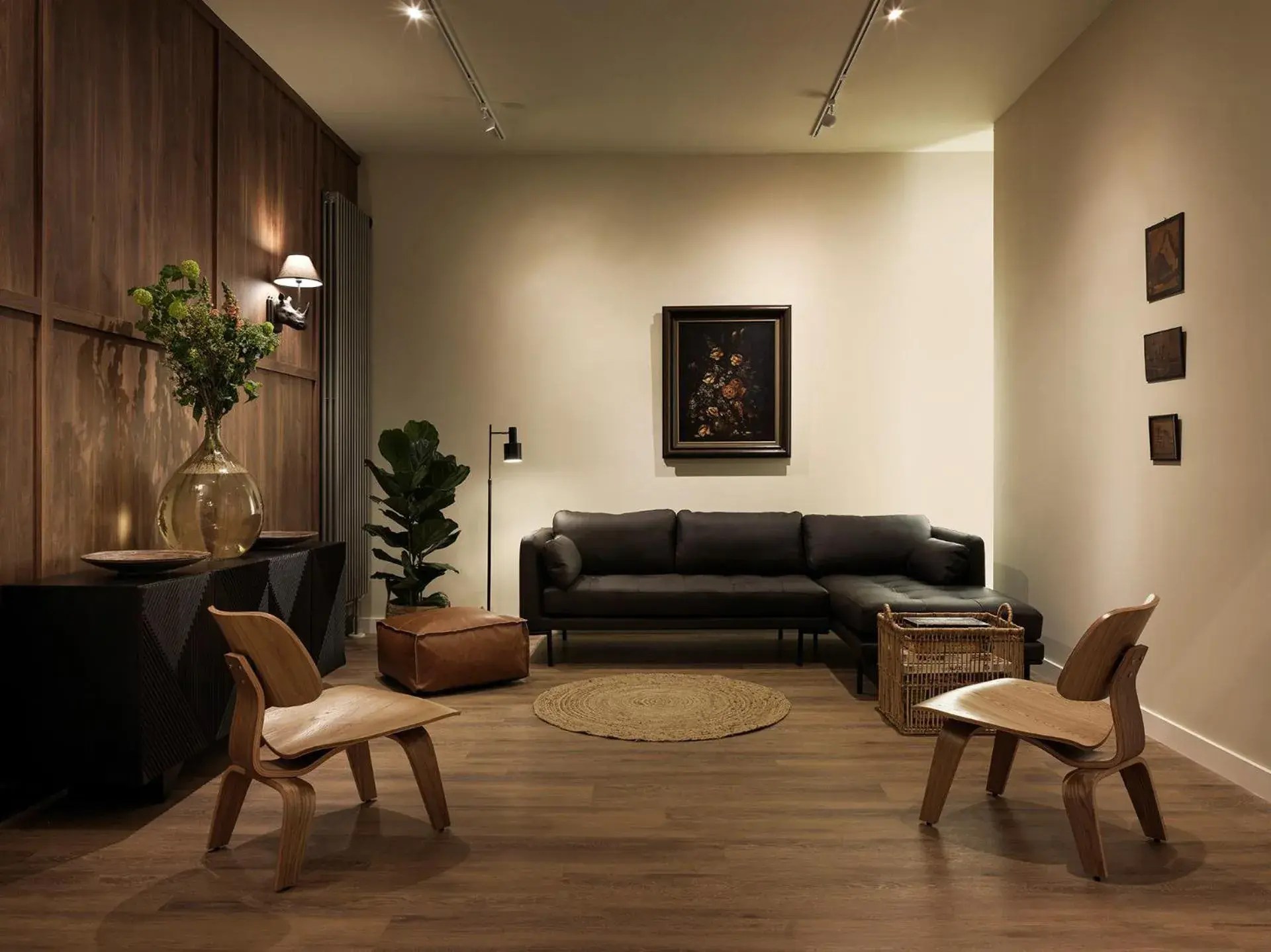 Communal lounge/ TV room, Seating Area in Townhouse Apartments Maastricht