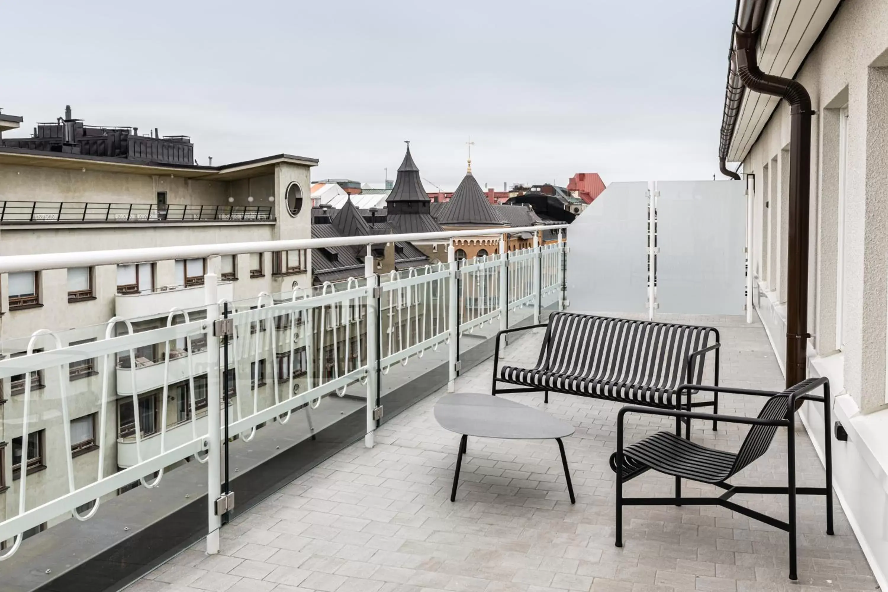 Balcony/Terrace in Lapland Hotels Bulevardi