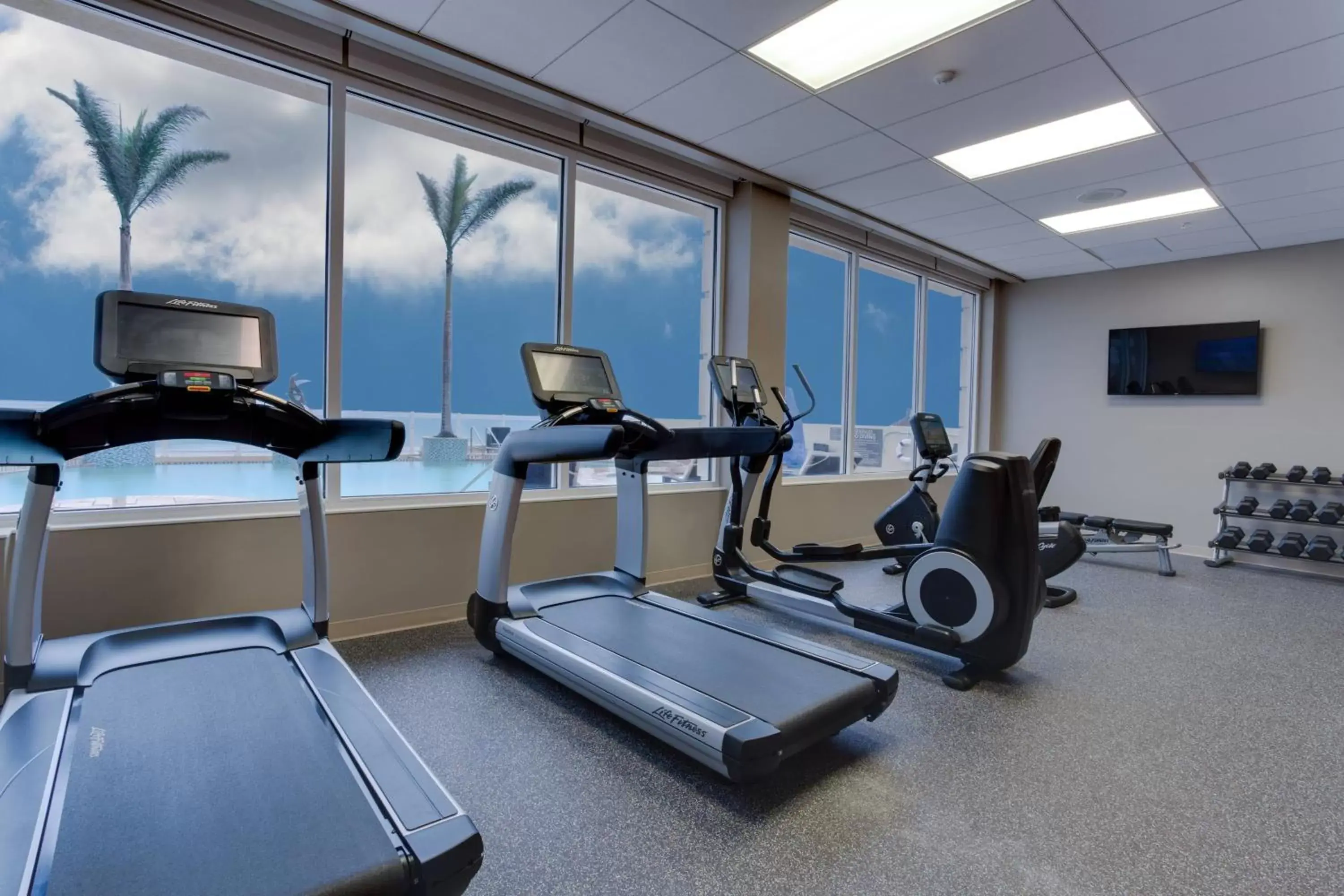Fitness centre/facilities, Fitness Center/Facilities in Residence Inn by Marriott Daytona Beach Oceanfront