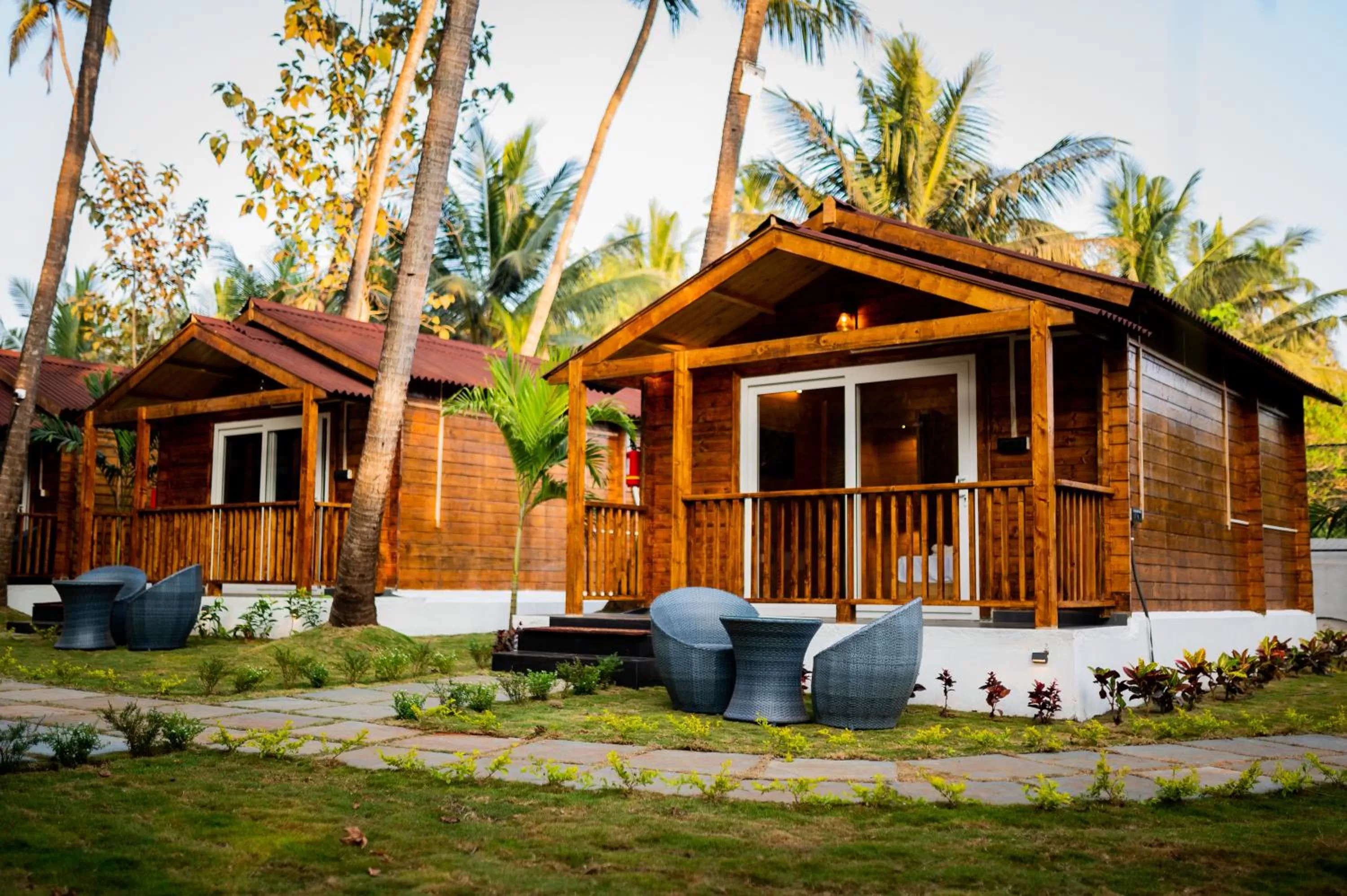 Property Building in Tranquill Riverside Luxury Cottages With Bathtub, Candolim