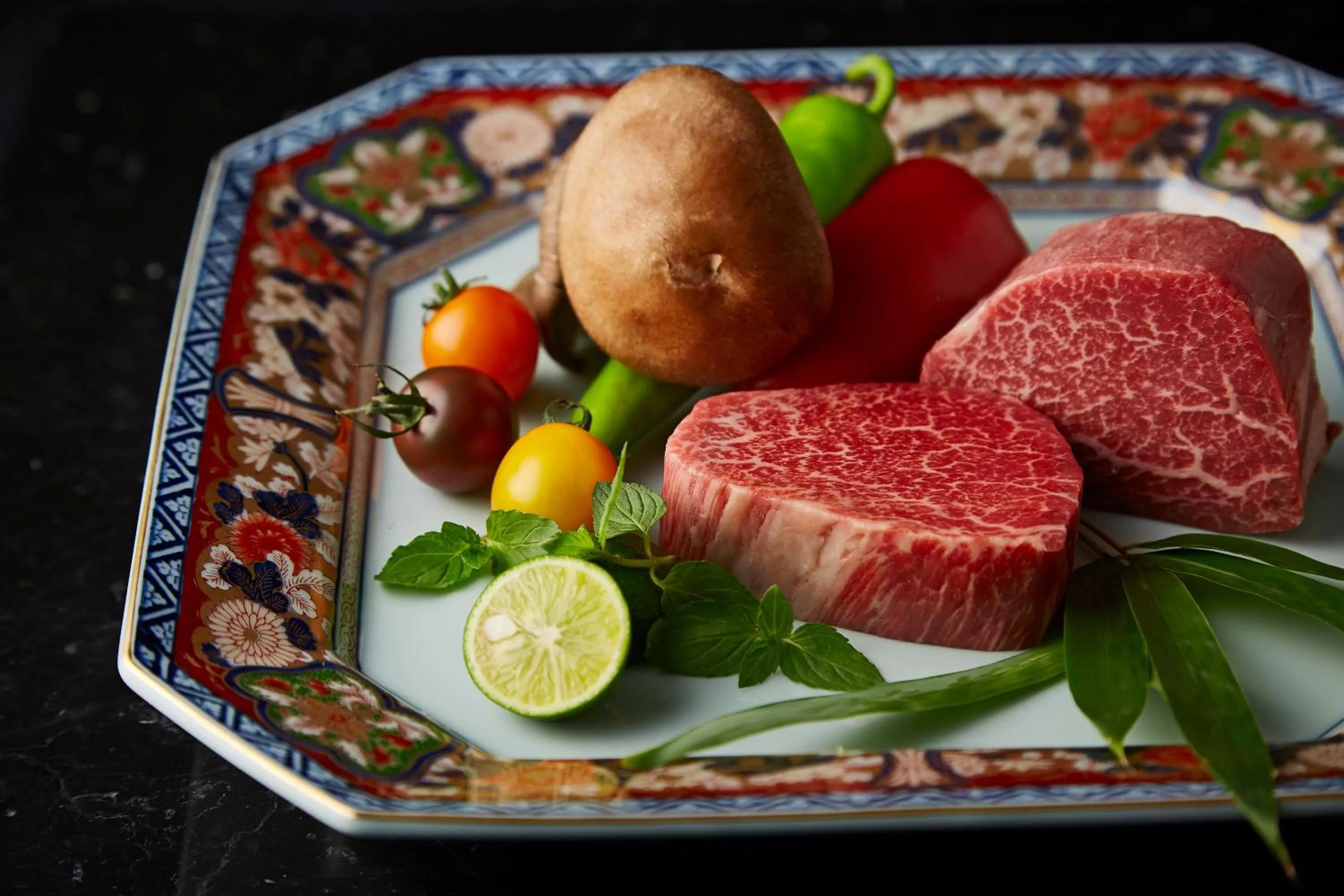 Food close-up in Imperial Hotel Tokyo