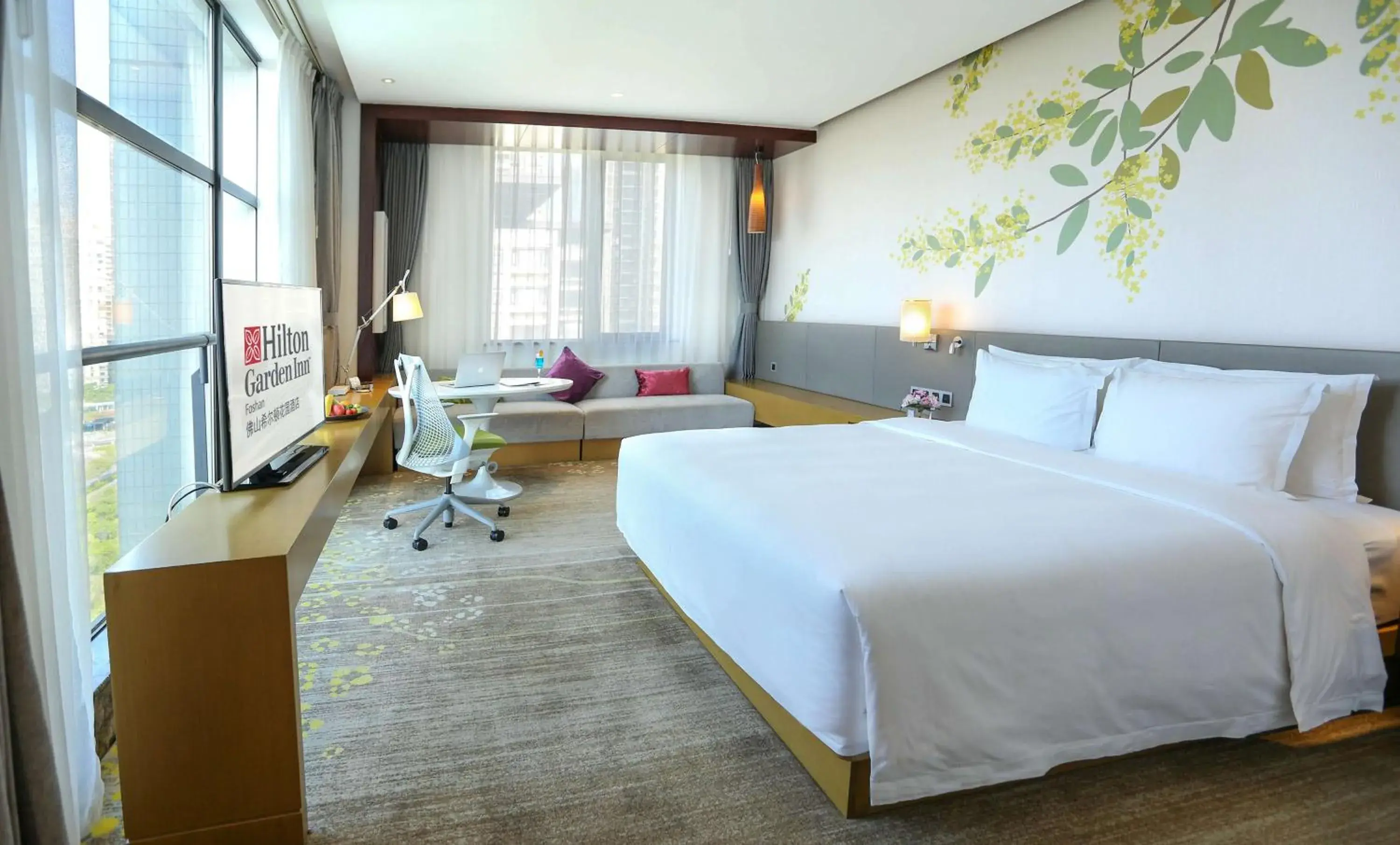 Bedroom in Hilton Garden Inn Foshan