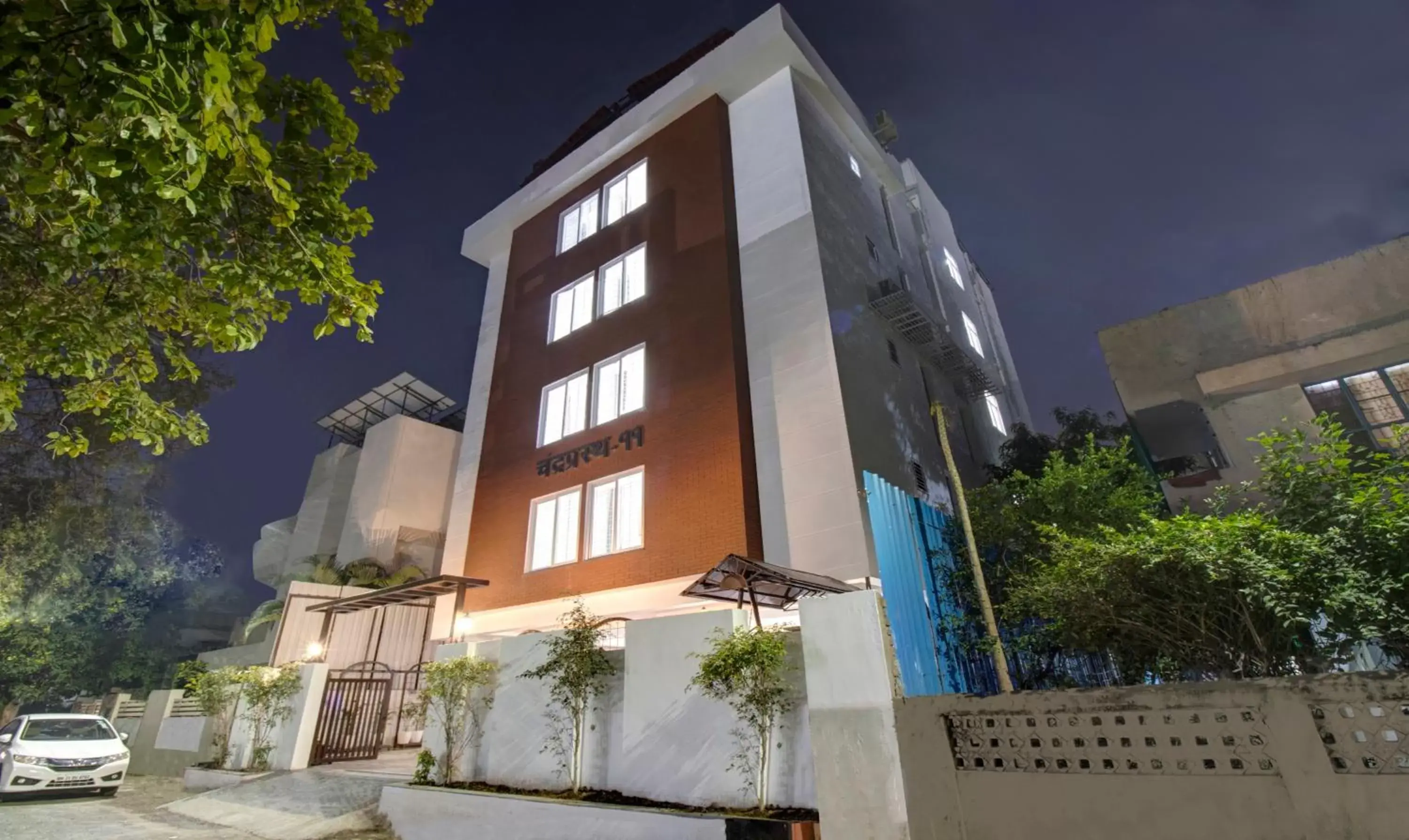 Property building in Treebo Chandraprasth Residency Property building in Treebo Chandraprasth Residency