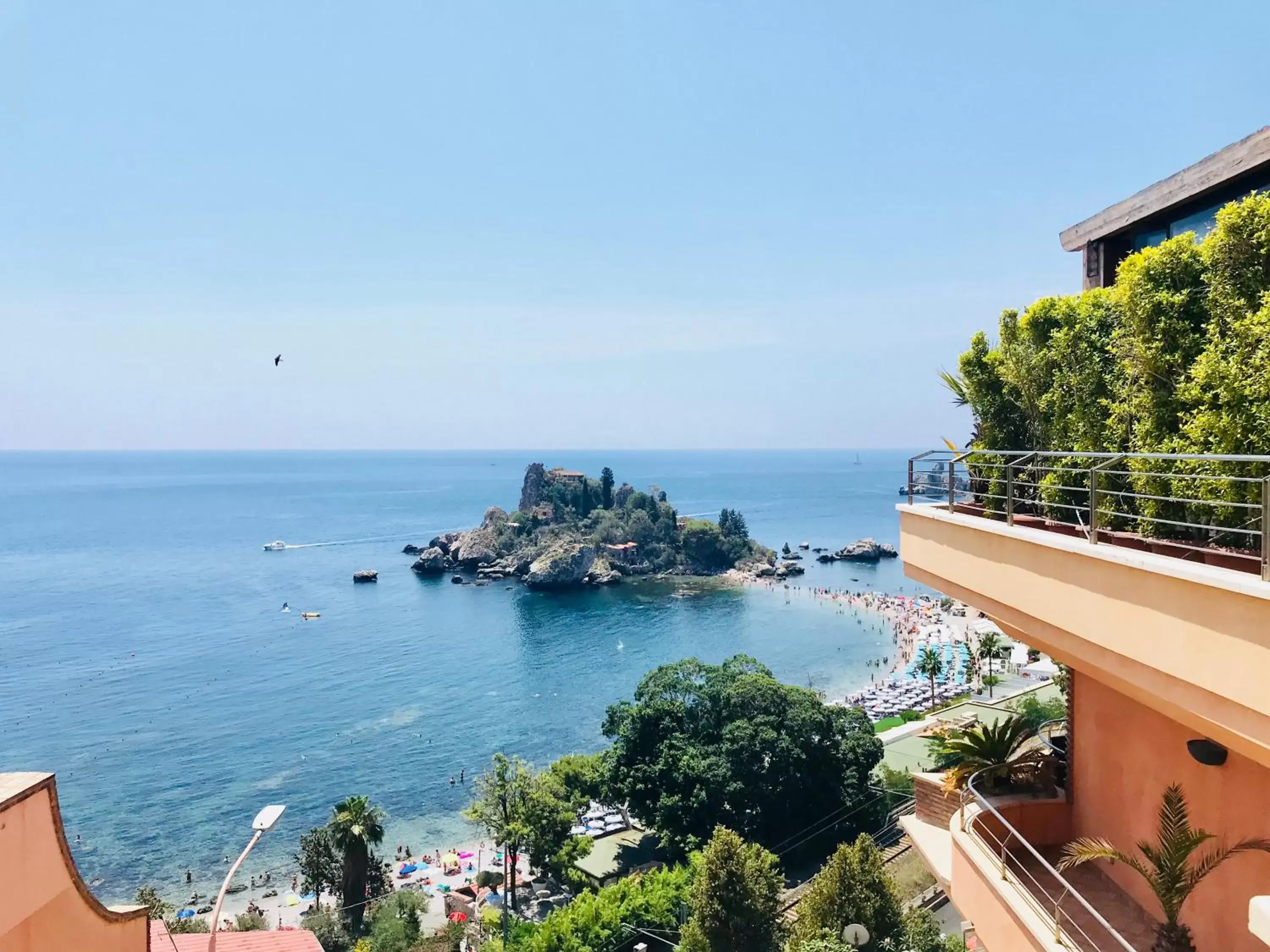 Sea View in Taormina Panoramic Hotel