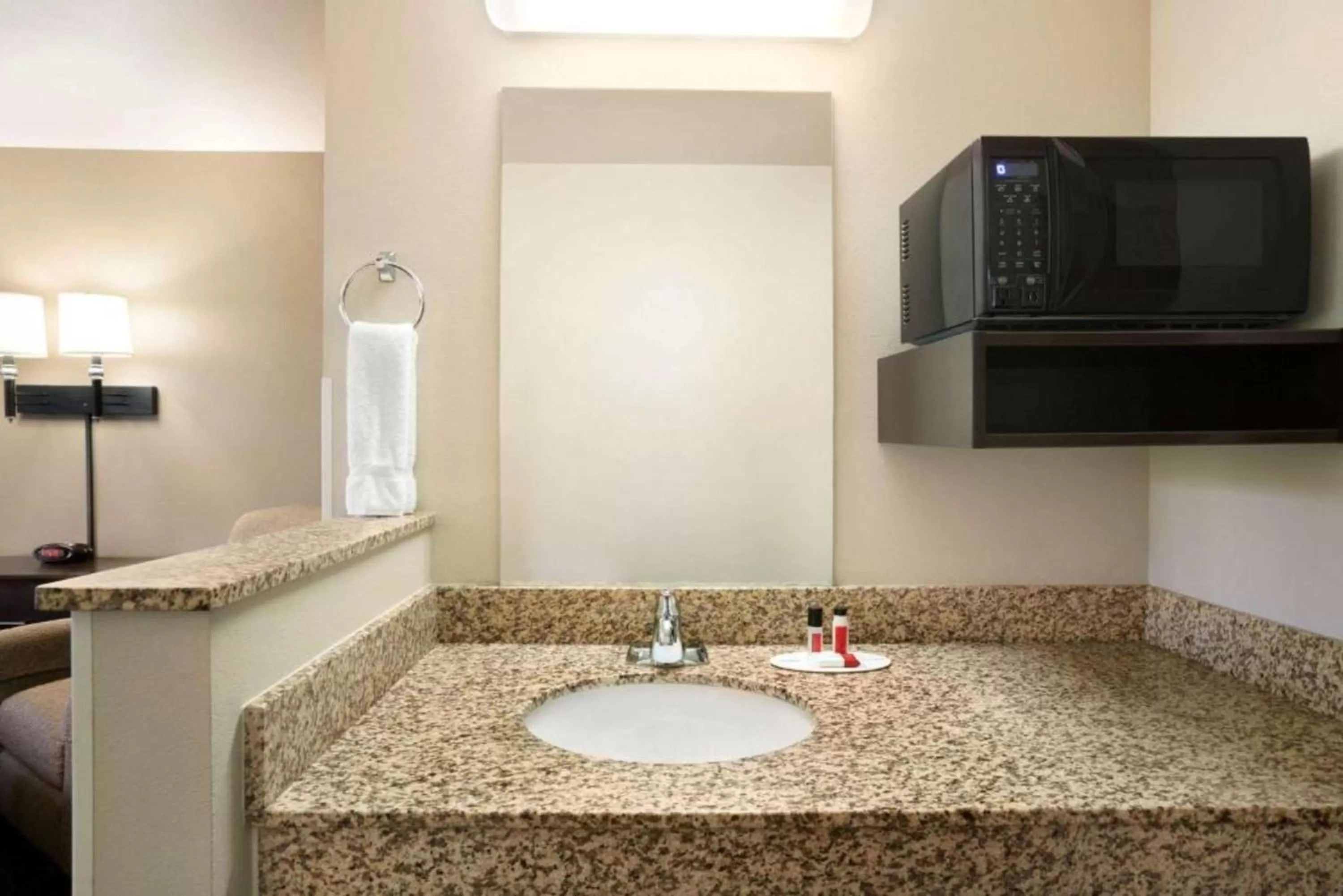 Bathroom in Travelodge by Wyndham Brunswick near Fredrick