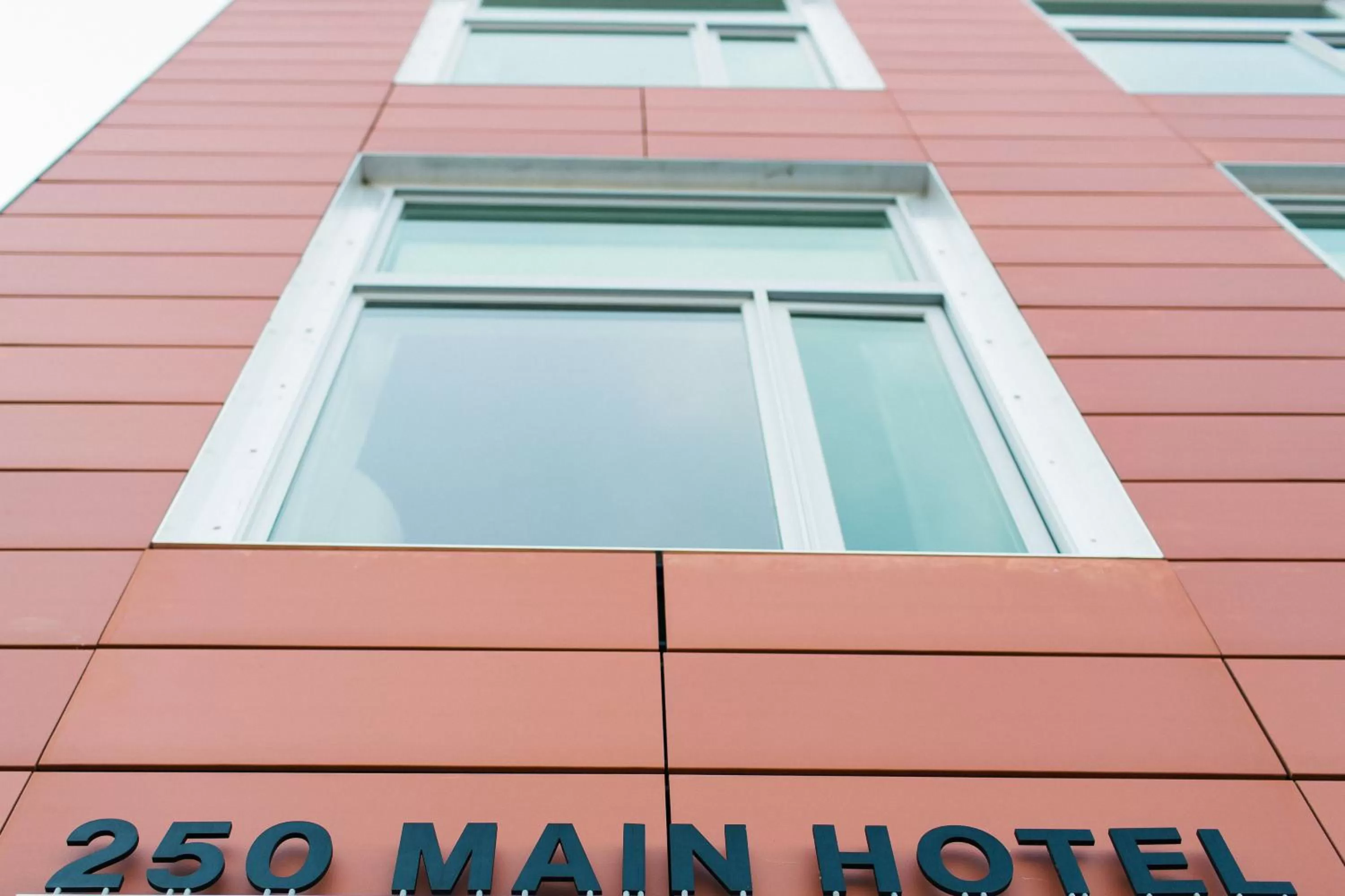 Facade/entrance in 250 Main Hotel