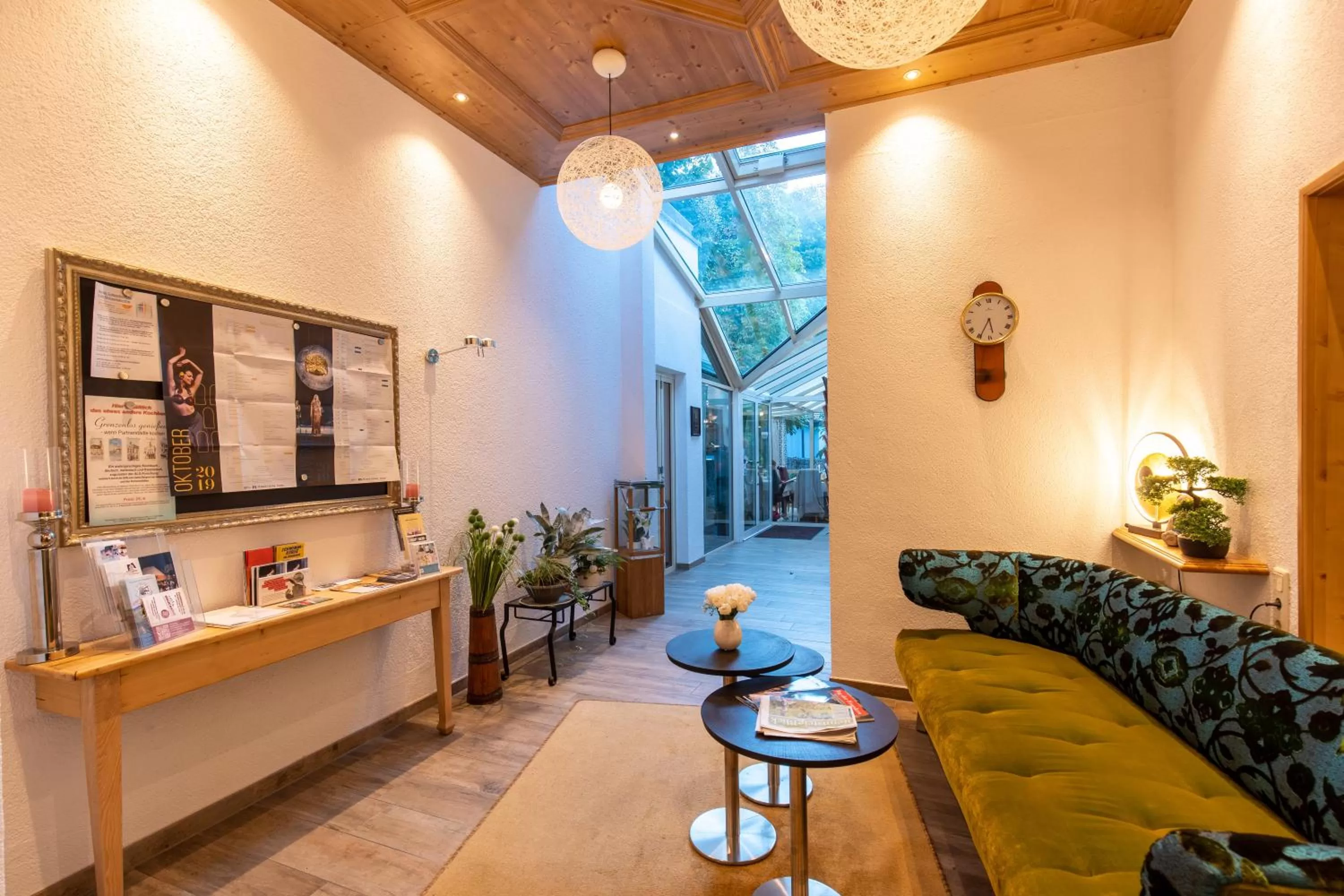 Lobby or reception in Hotel-Gasthof Hüttensteinach