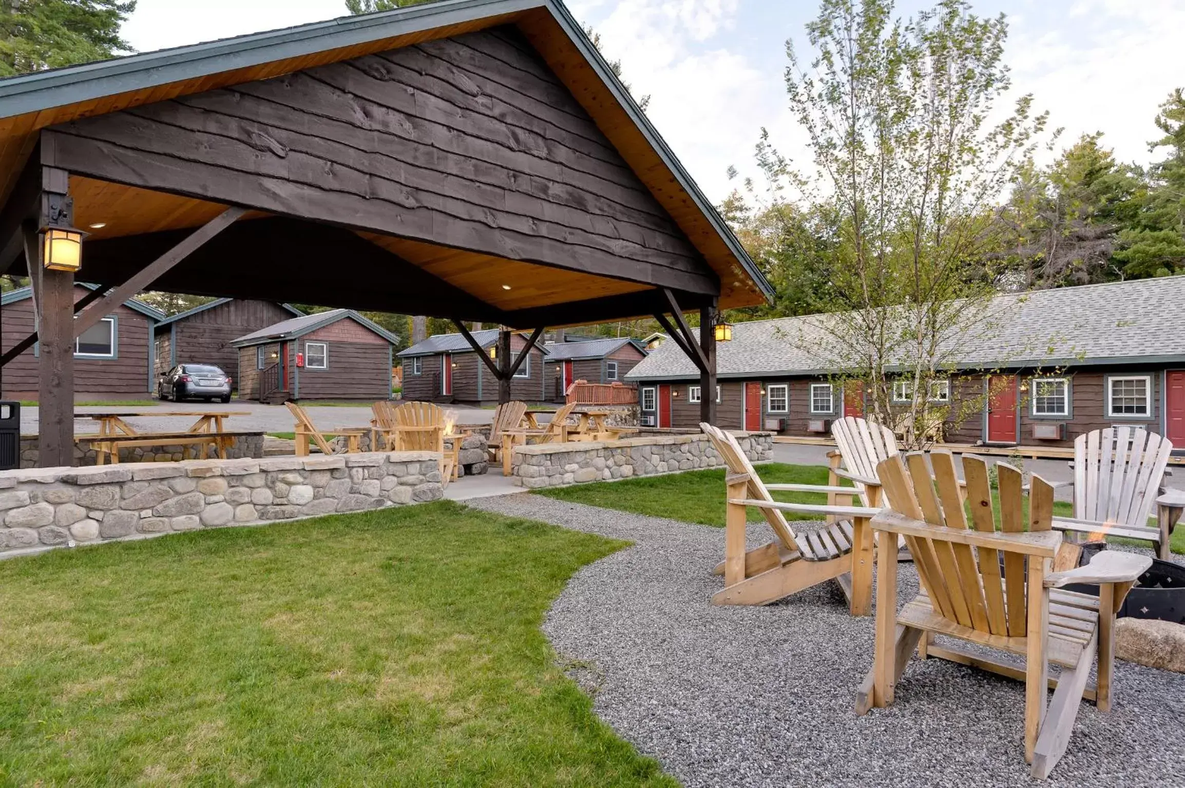 Property building in Cobble Mountain Lodge