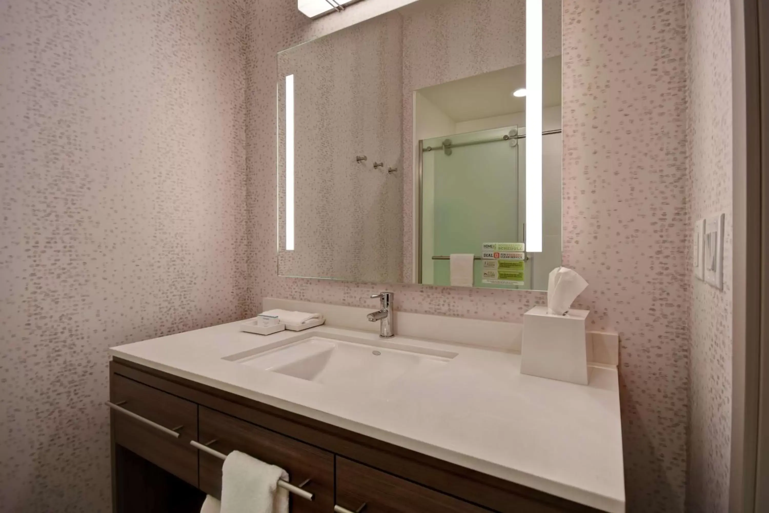 Bathroom in Home2 Suites by Hilton Wichita Northeast